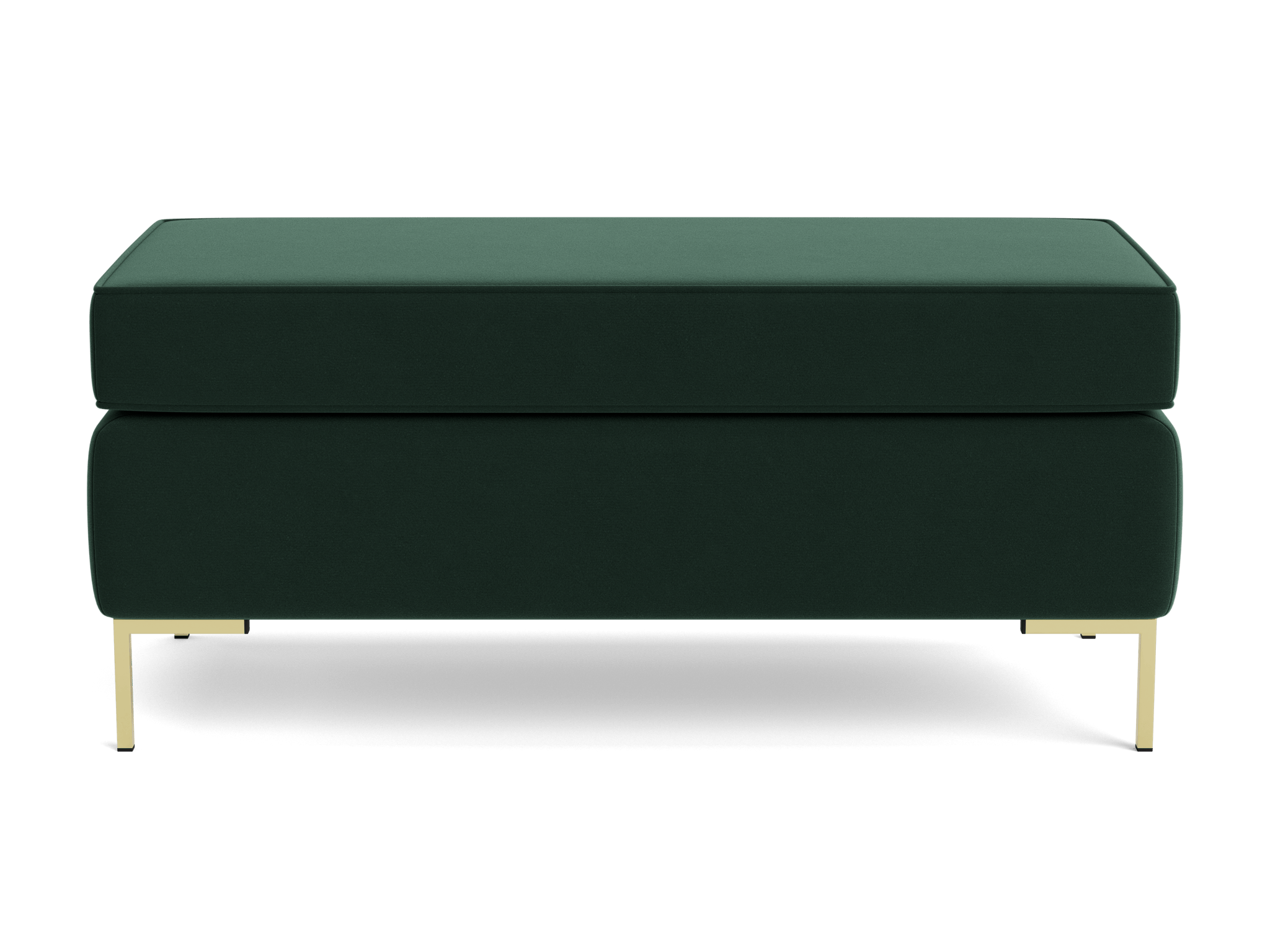 dee bench with storage royale evergreen