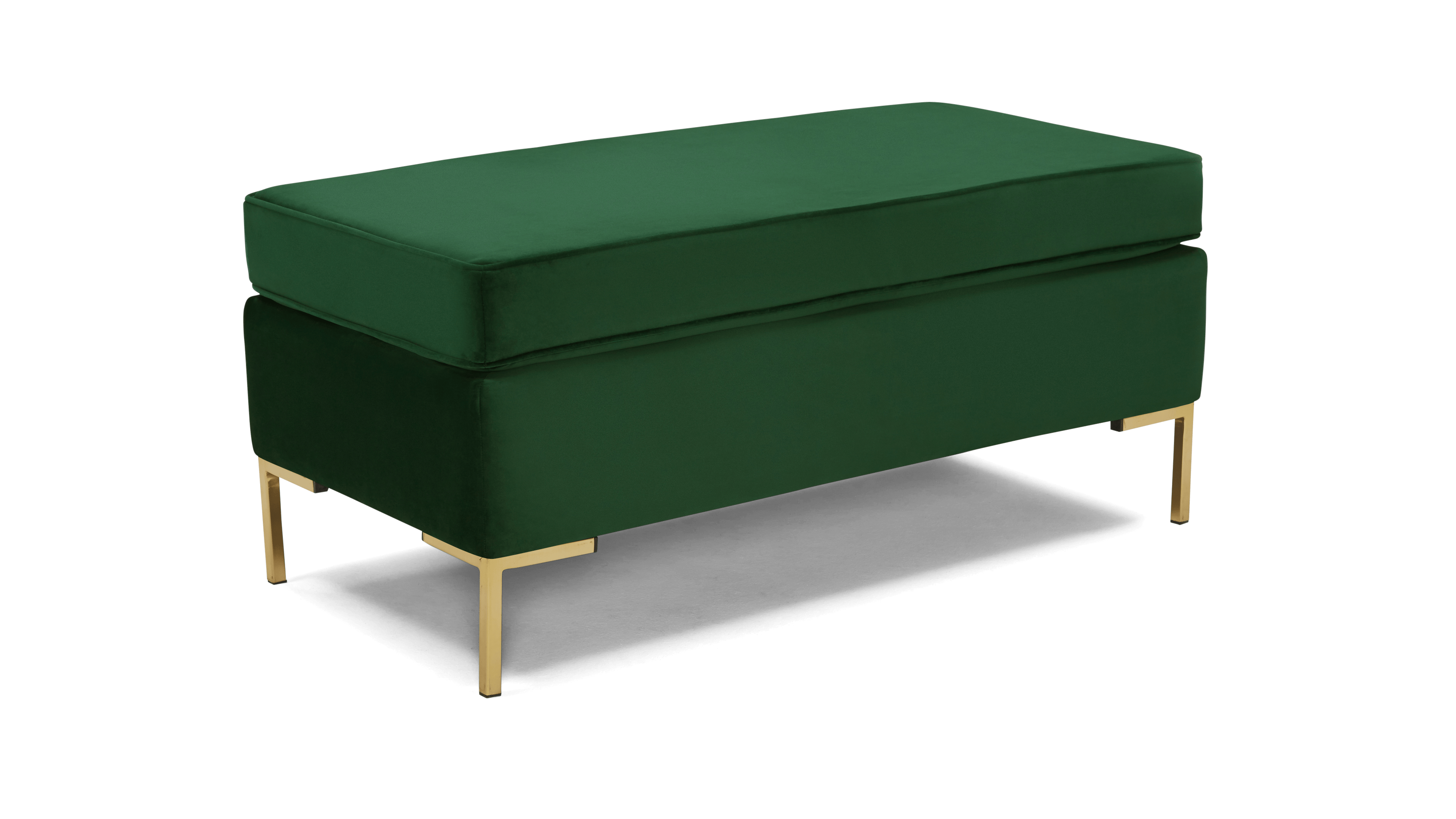 dee bench with storage royale evergreen