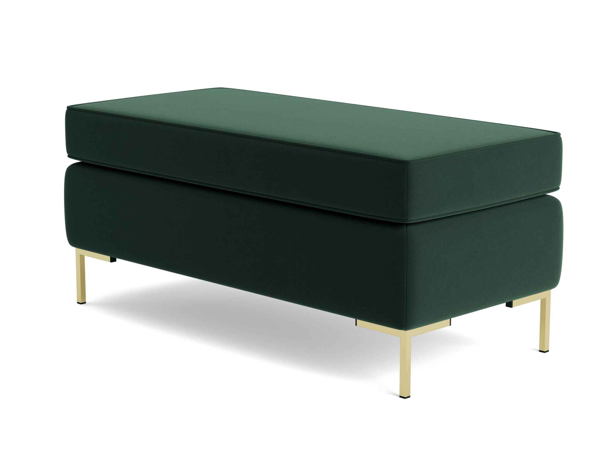 dee bench with storage royale evergreen