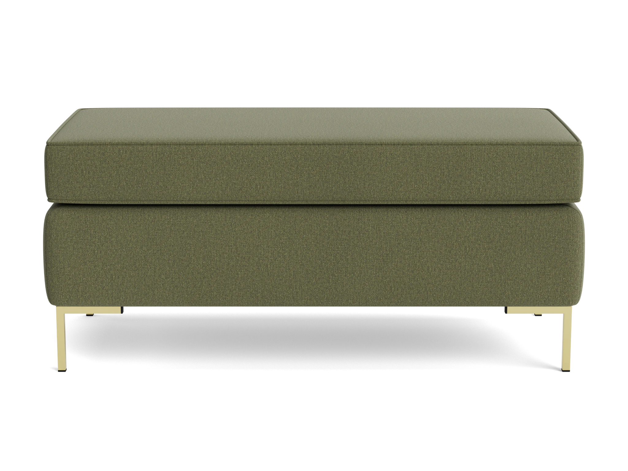 dee bench with storage faithful olive