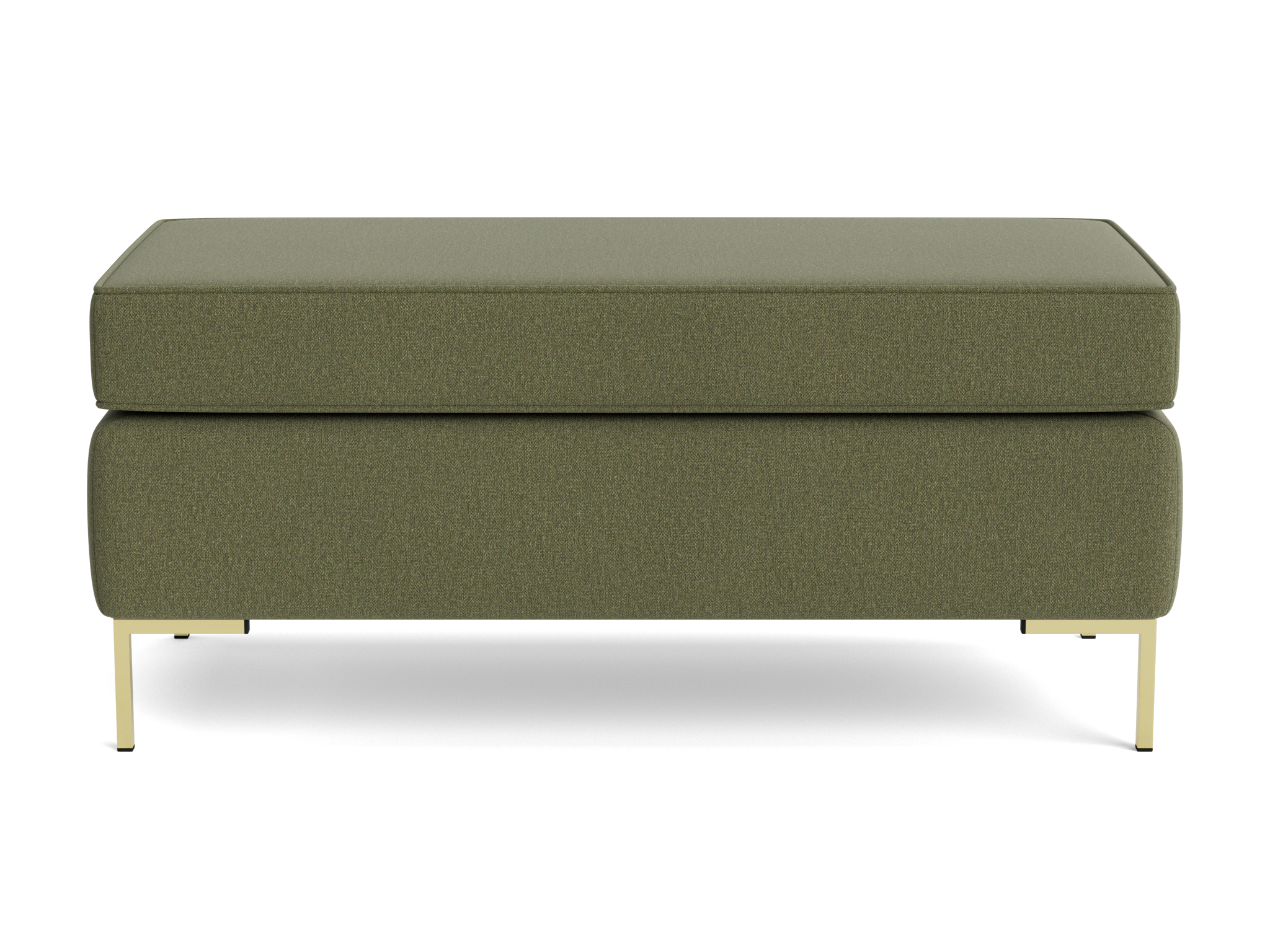 dee bench with storage faithful olive