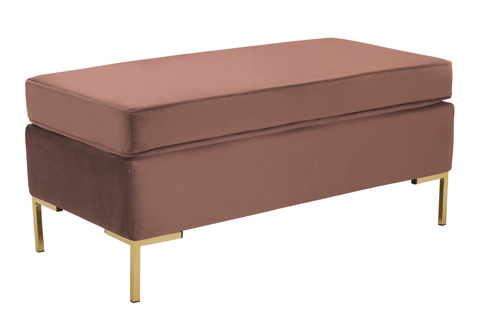 dee bench with storage kenley mauve