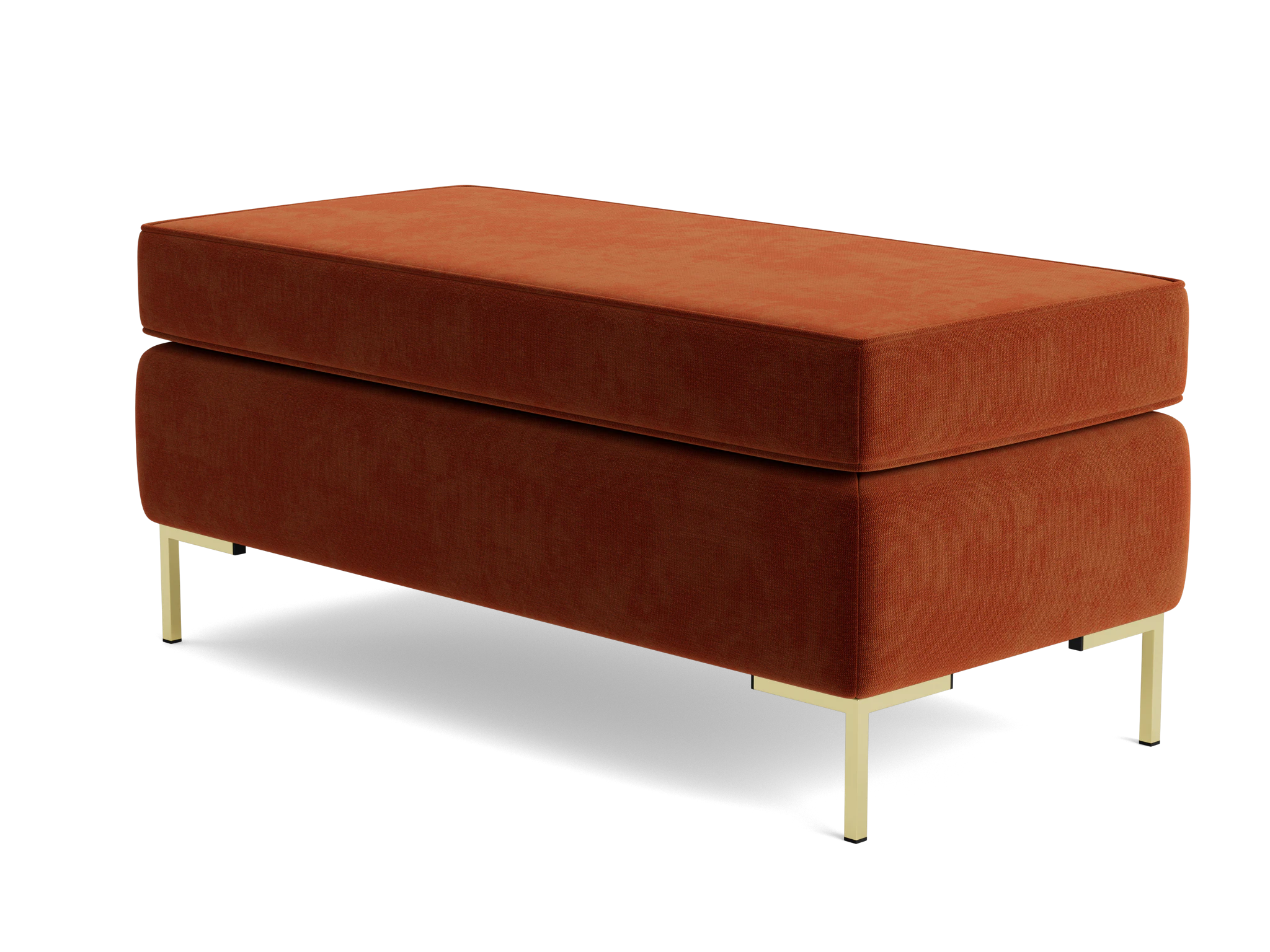 dee bench with storage harper cinnamon