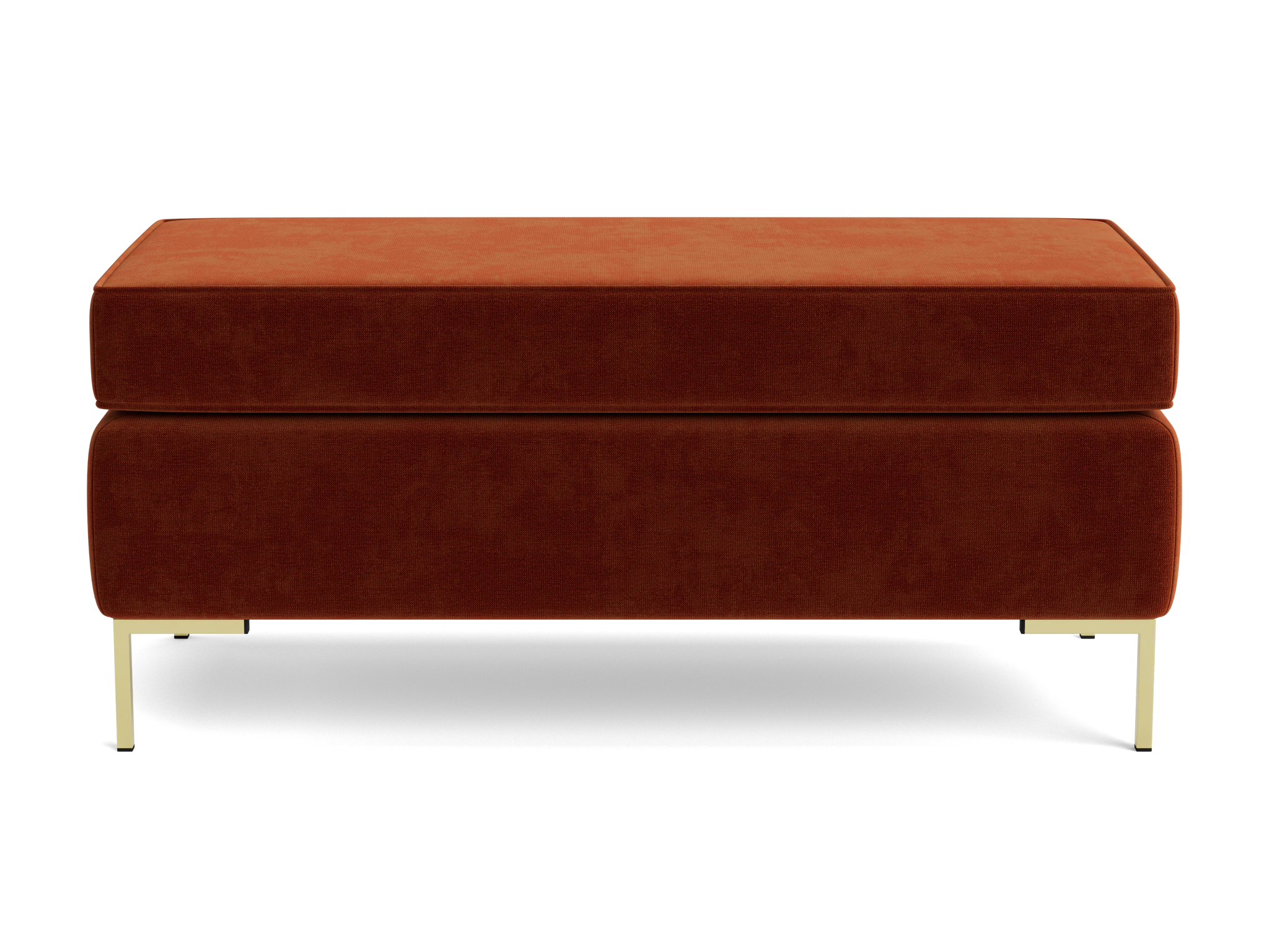 dee bench with storage harper cinnamon