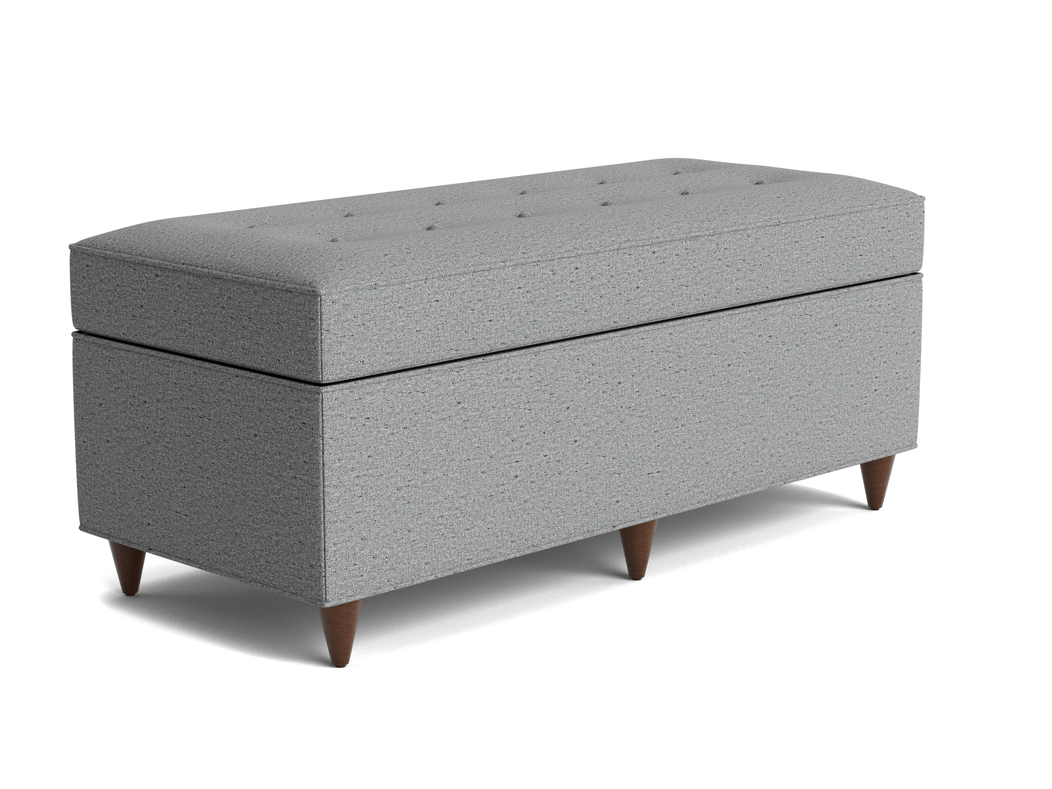 cammy bench with storage essence ash