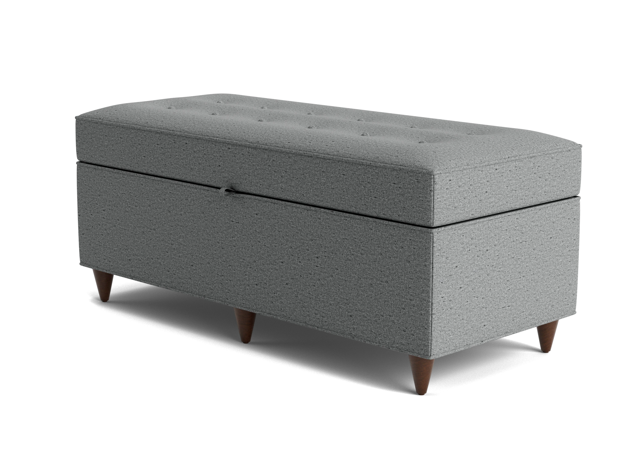 cammy bench with storage essence ash
