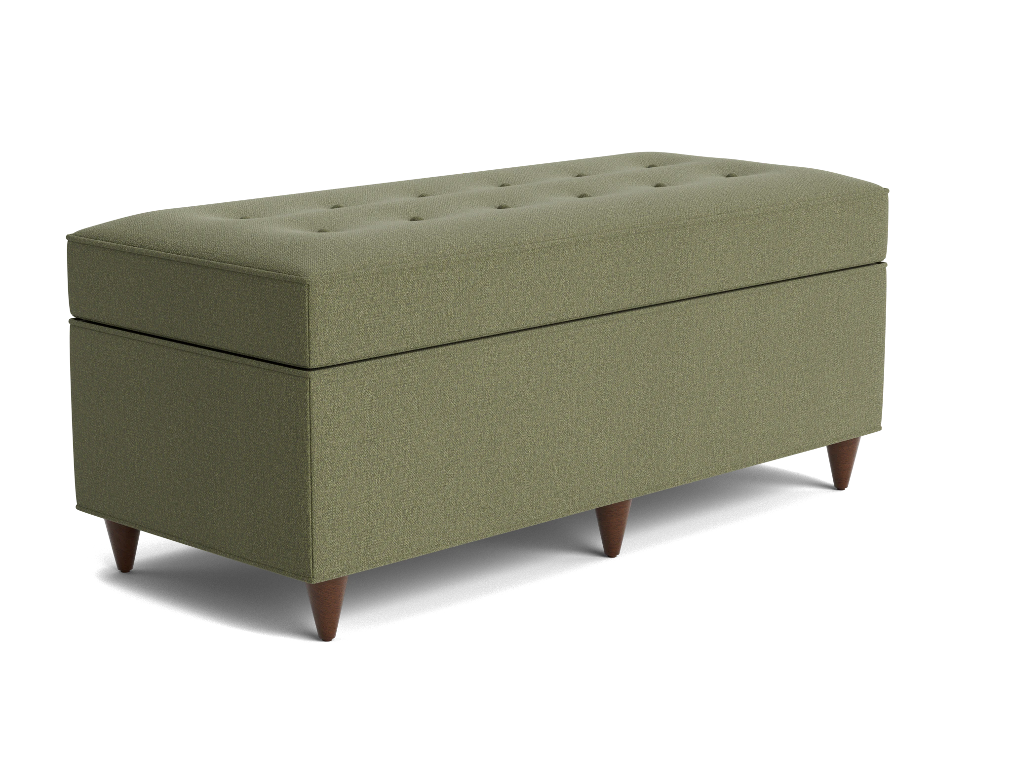 cammy bench with storage faithful olive