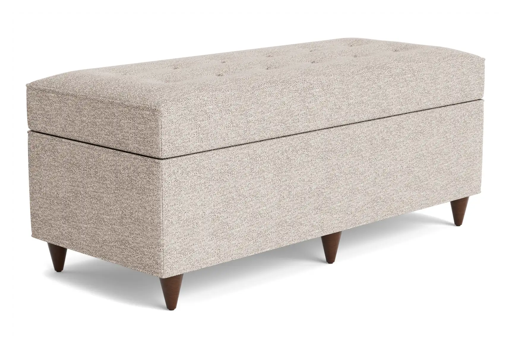 cammy bench with storage borough cotton
