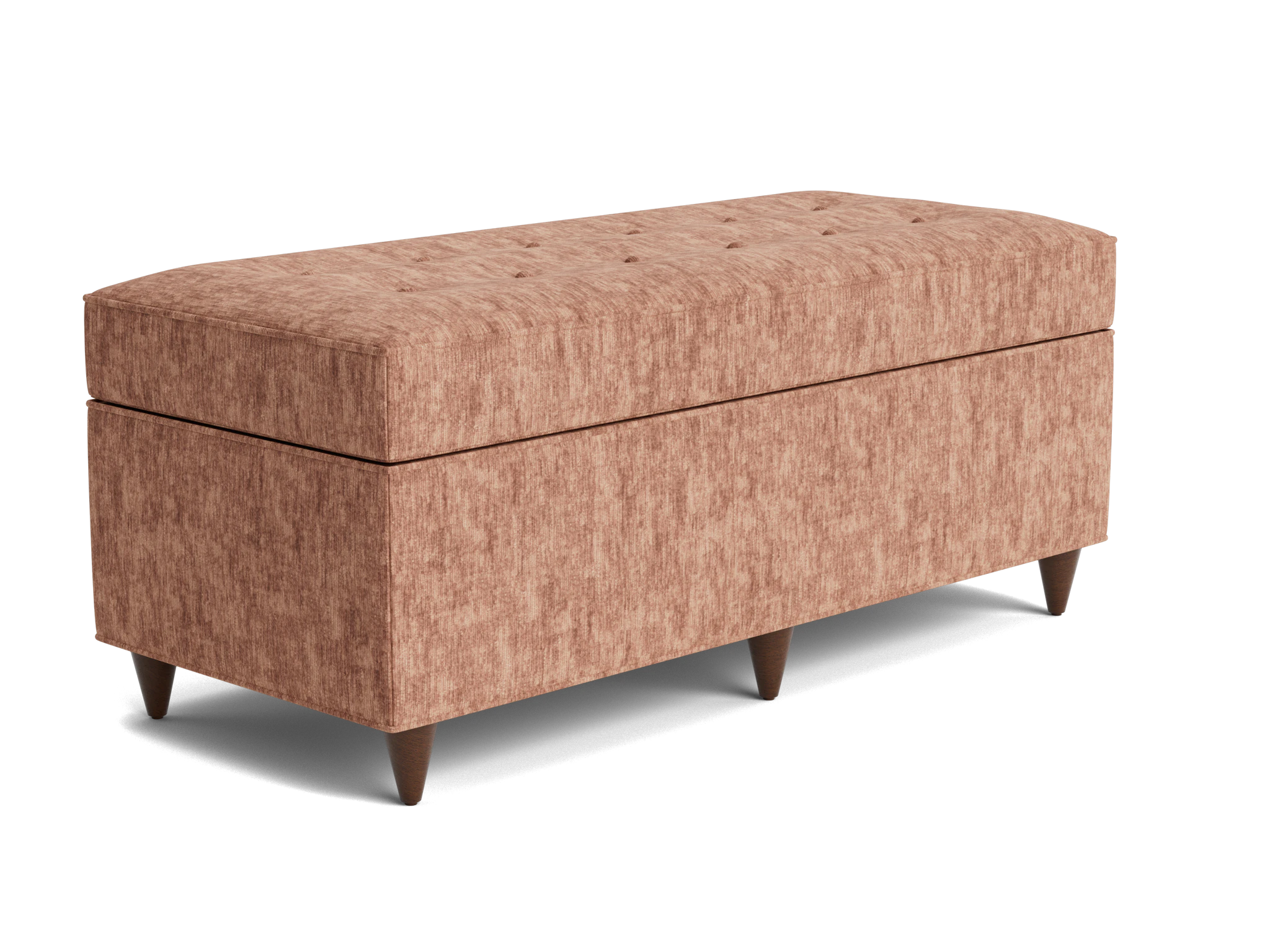 cammy bench with storage crave pantone mocha mousse