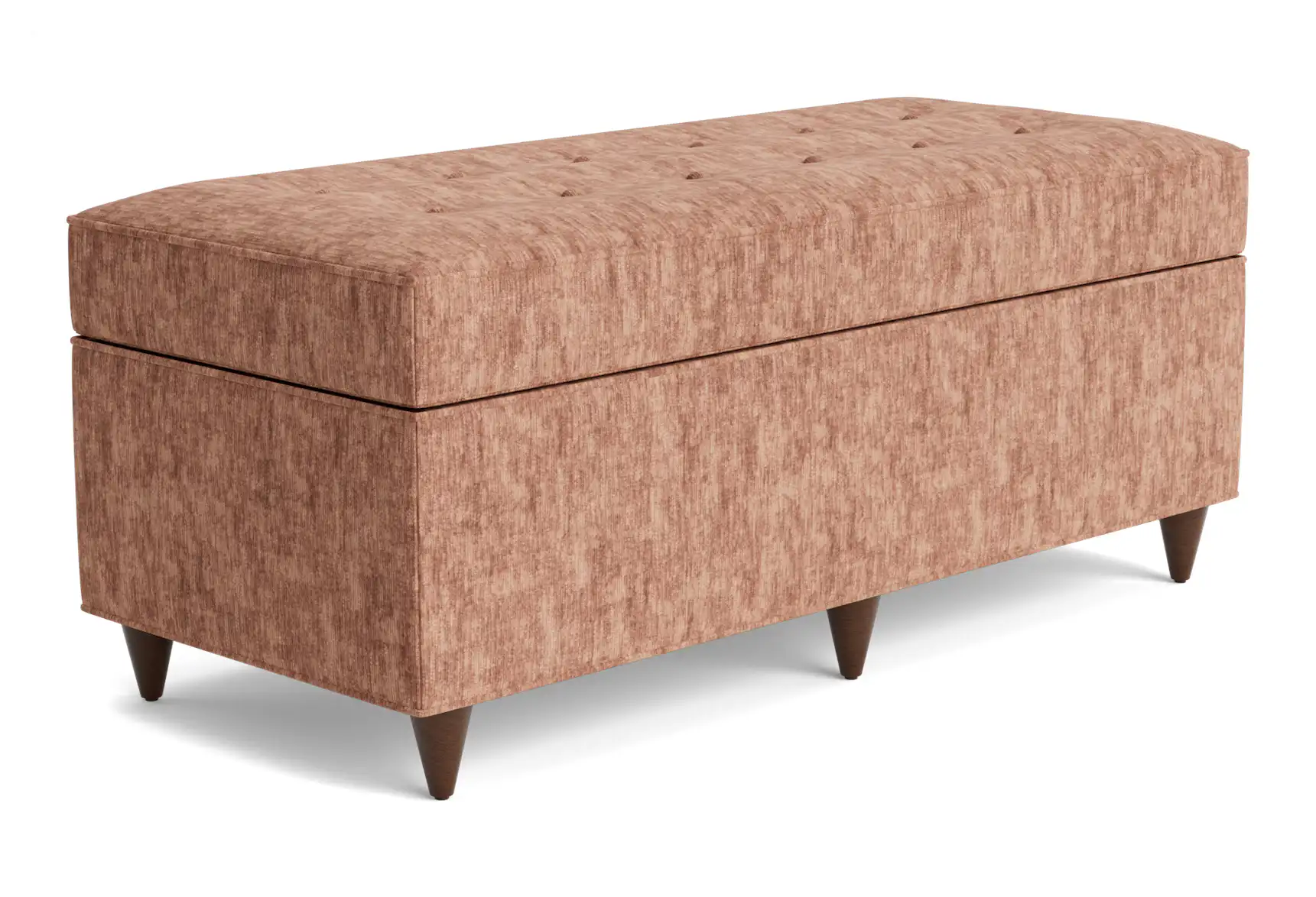 cammy bench with storage crave pantone mocha mousse