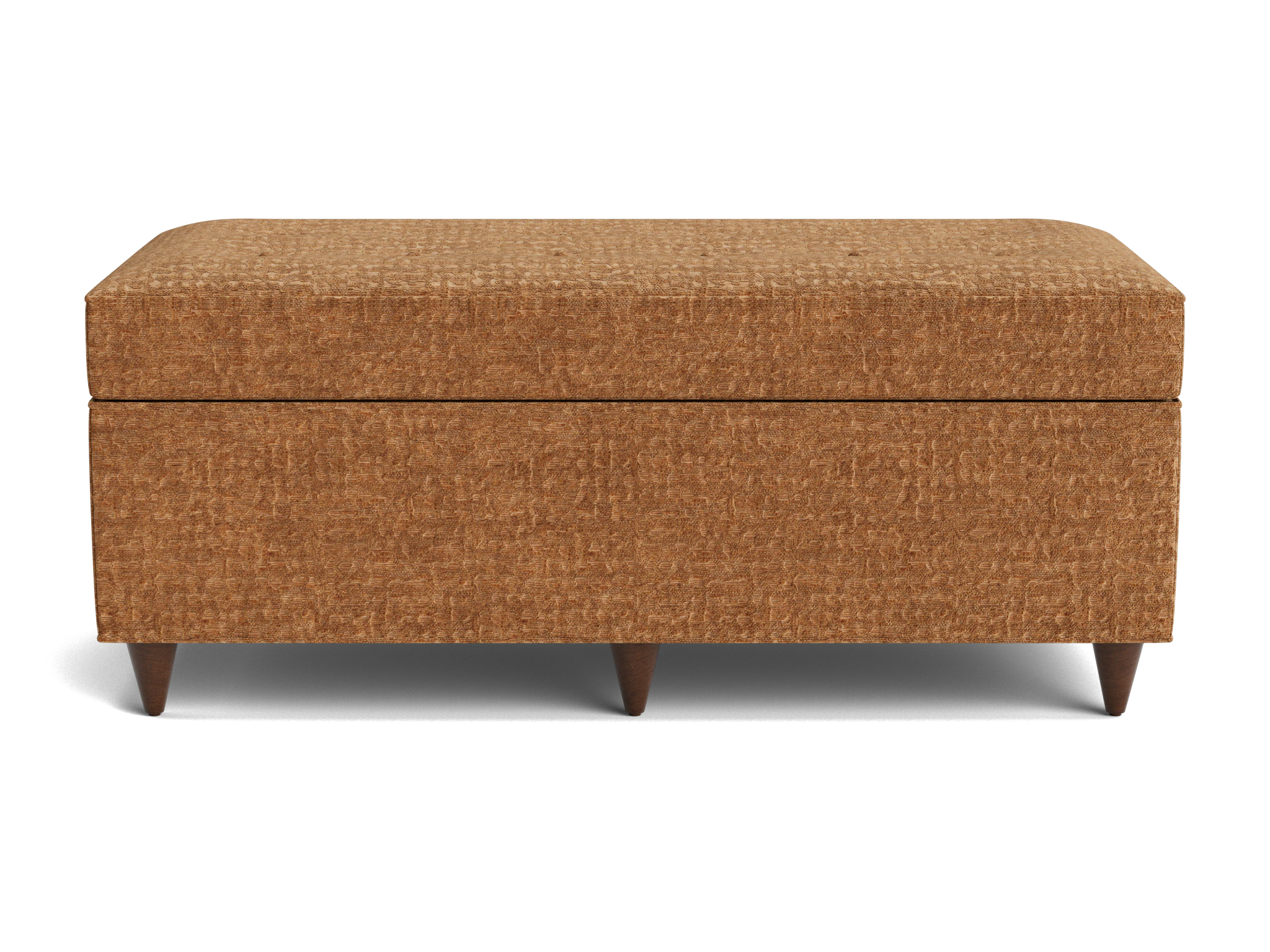 cammy bench with storage soul pantone glazed ginger