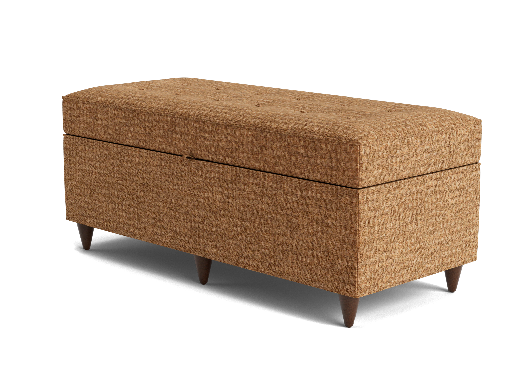 cammy bench with storage soul pantone glazed ginger
