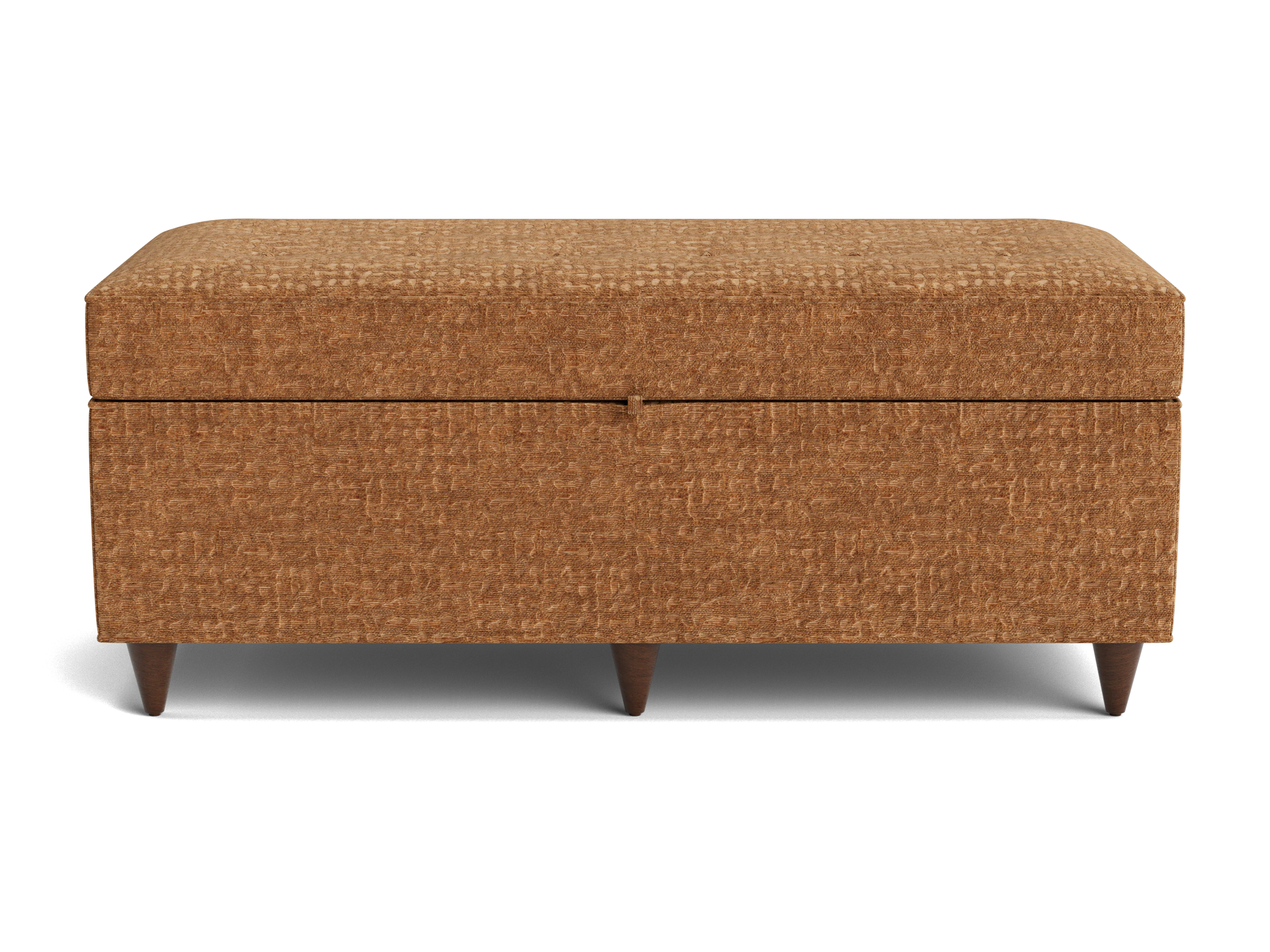 cammy bench with storage soul pantone glazed ginger