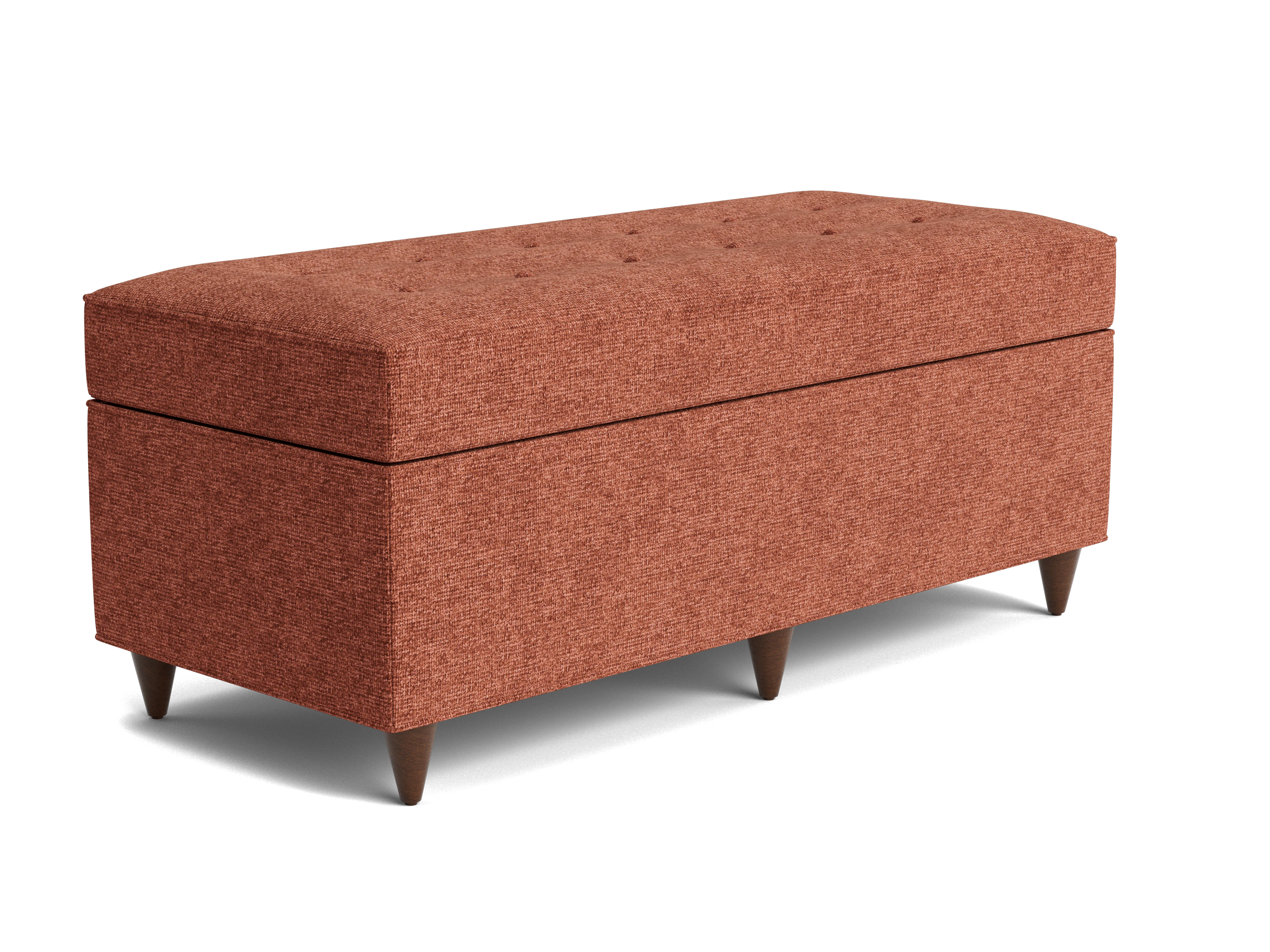 cammy bench with storage bungalow terracotta