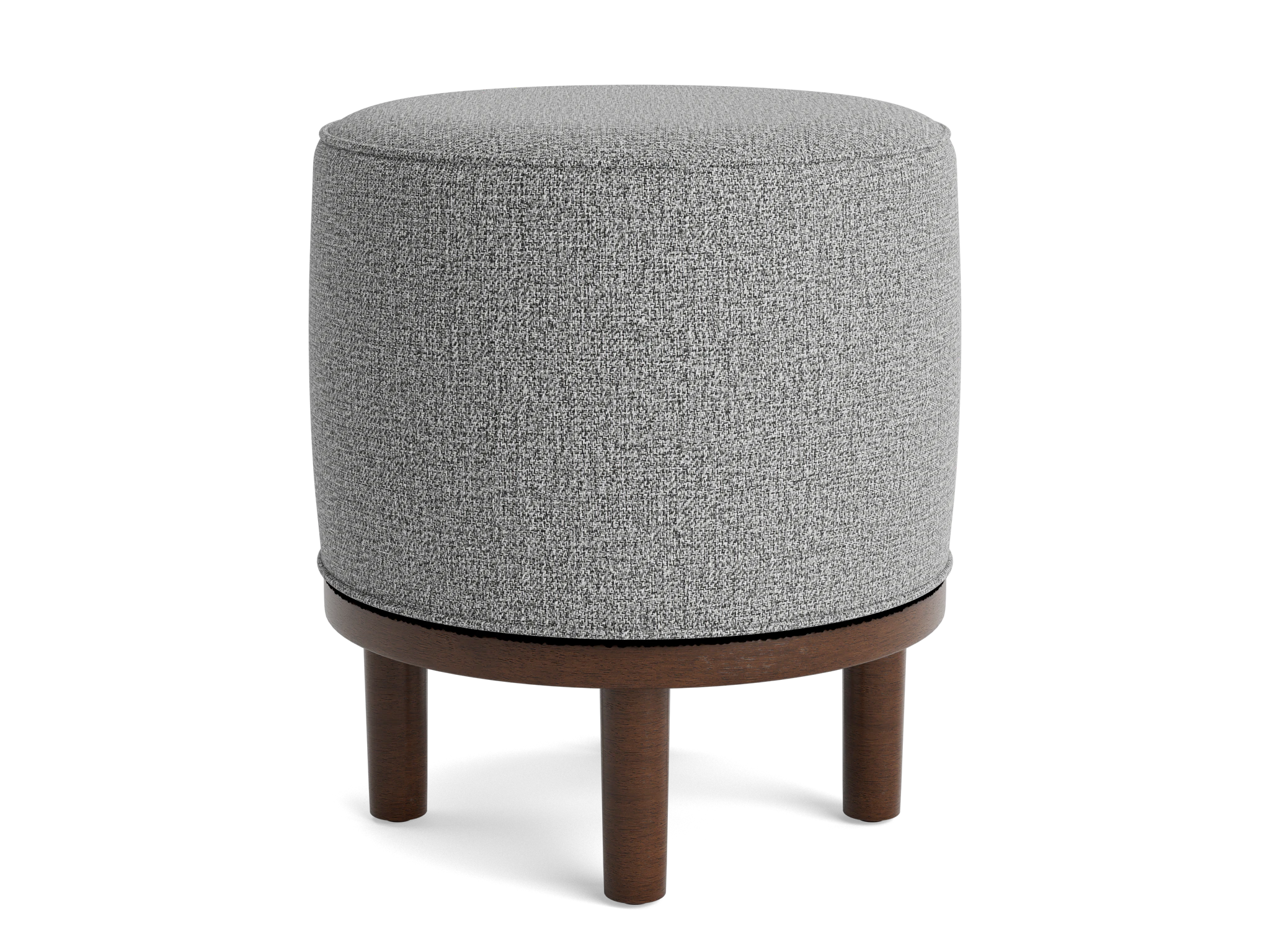 arly ottoman taylor felt gray