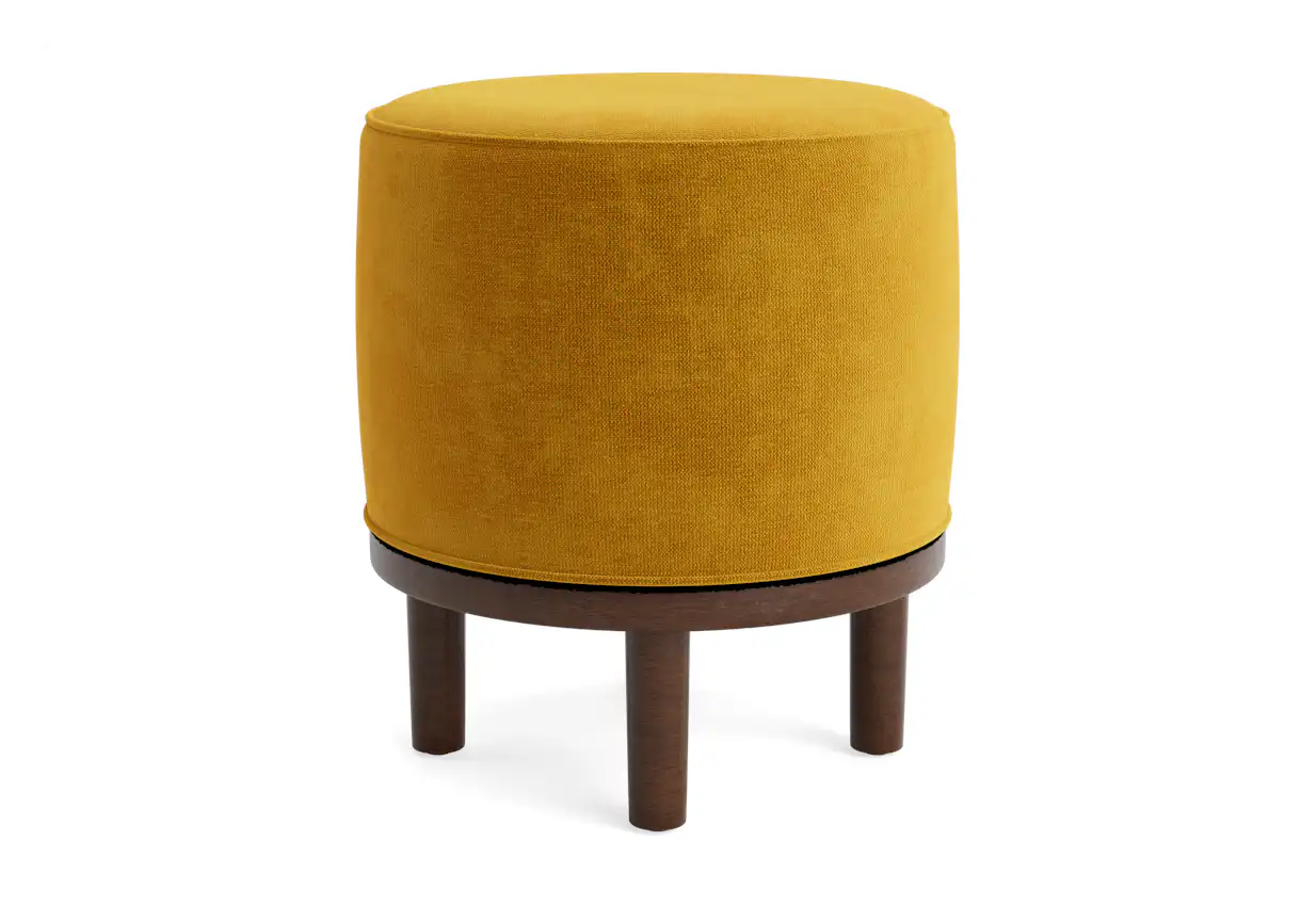 arly ottoman harper amber gold