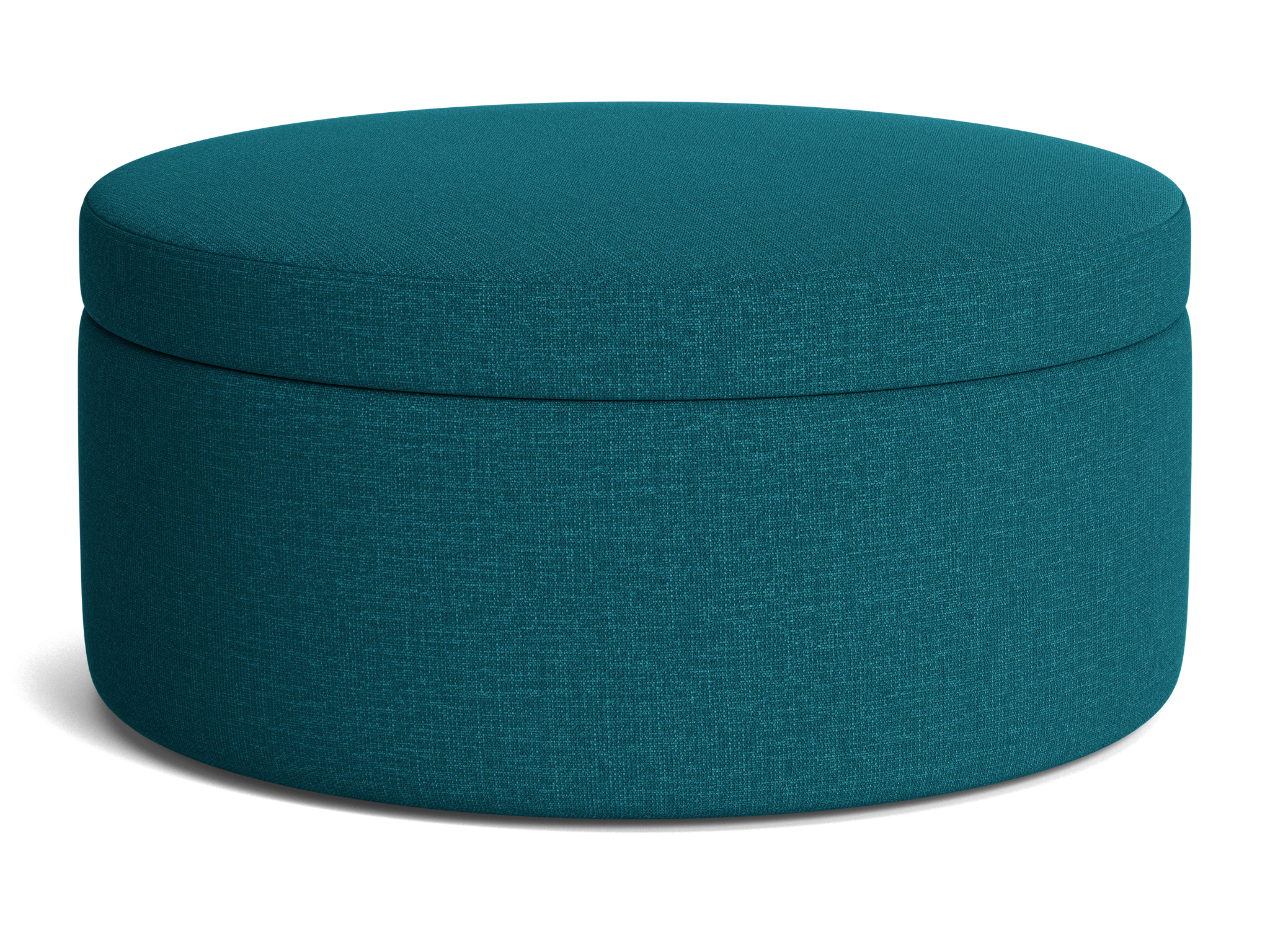 quinn large storage ottoman key largo zenith teal