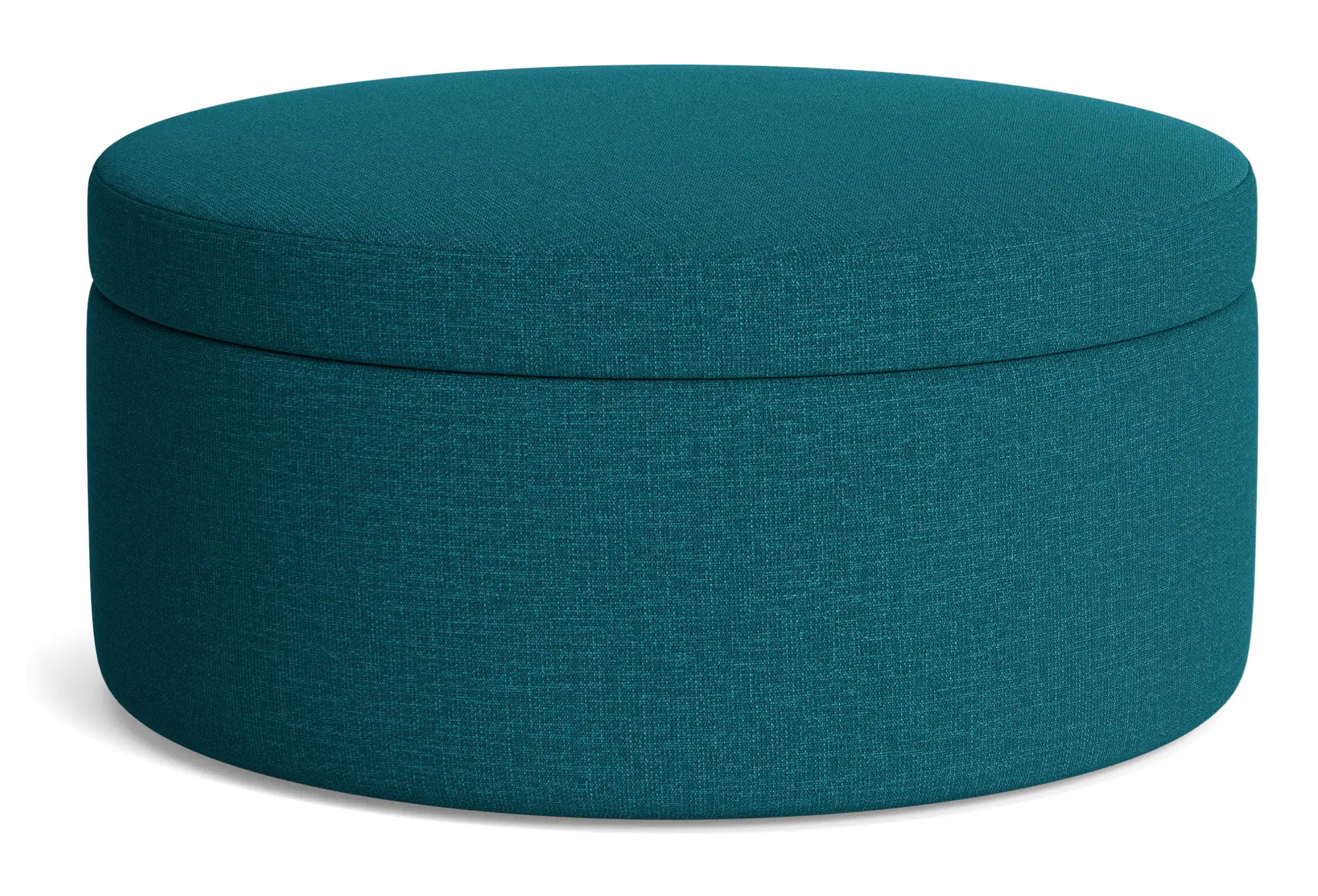 quinn large storage ottoman key largo zenith teal