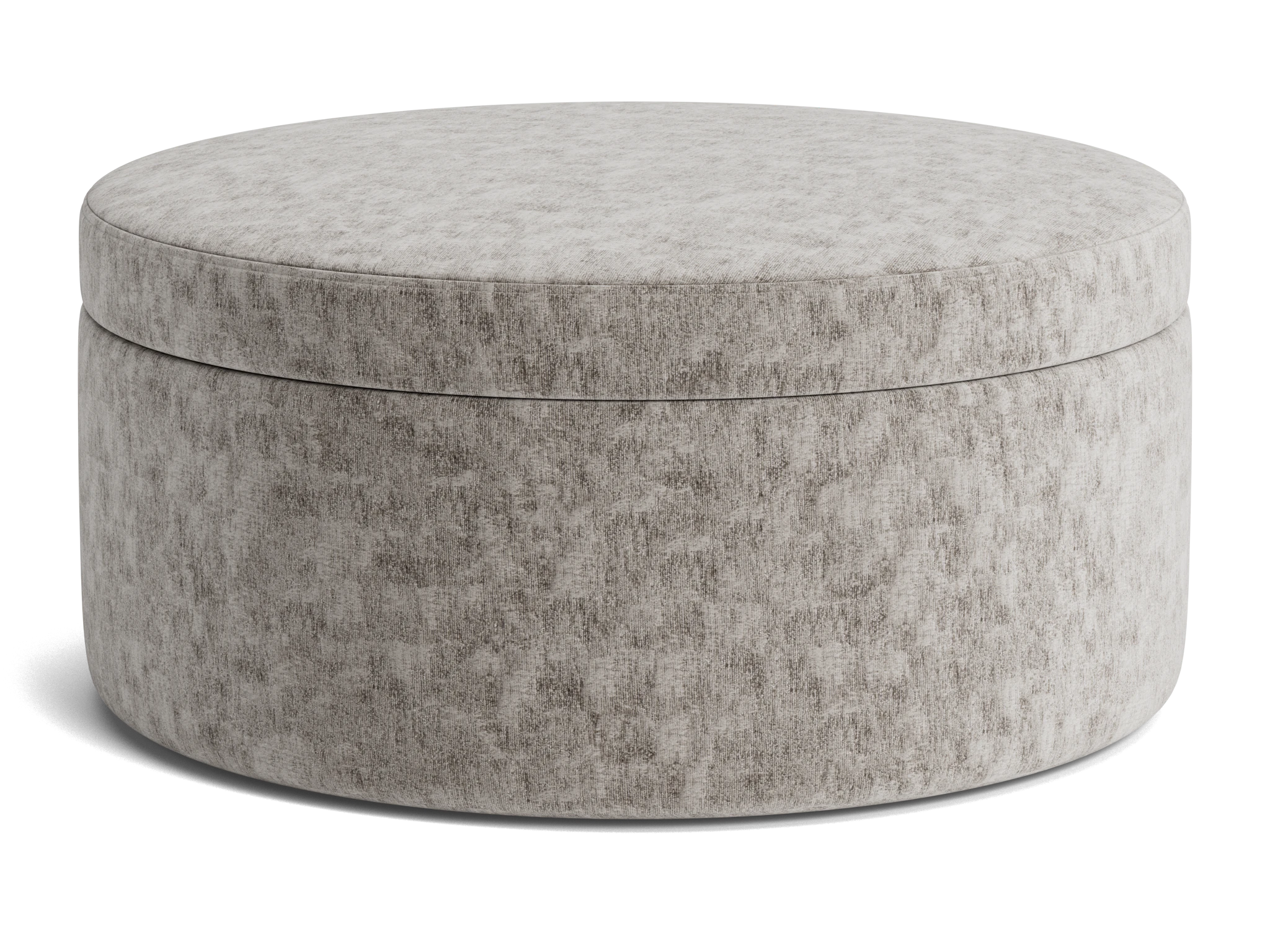 quinn large storage ottoman prime stone