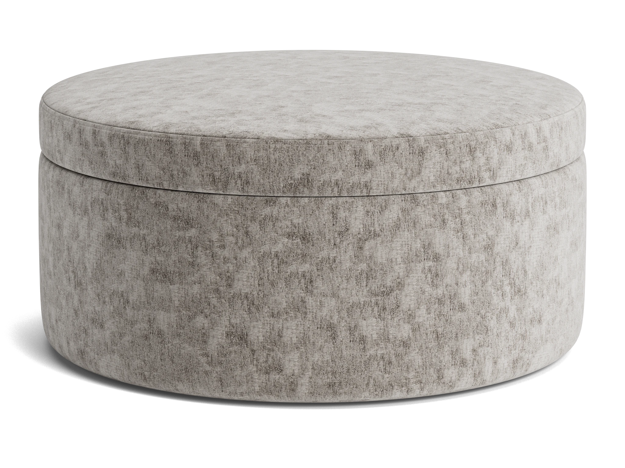 quinn large storage ottoman prime stone