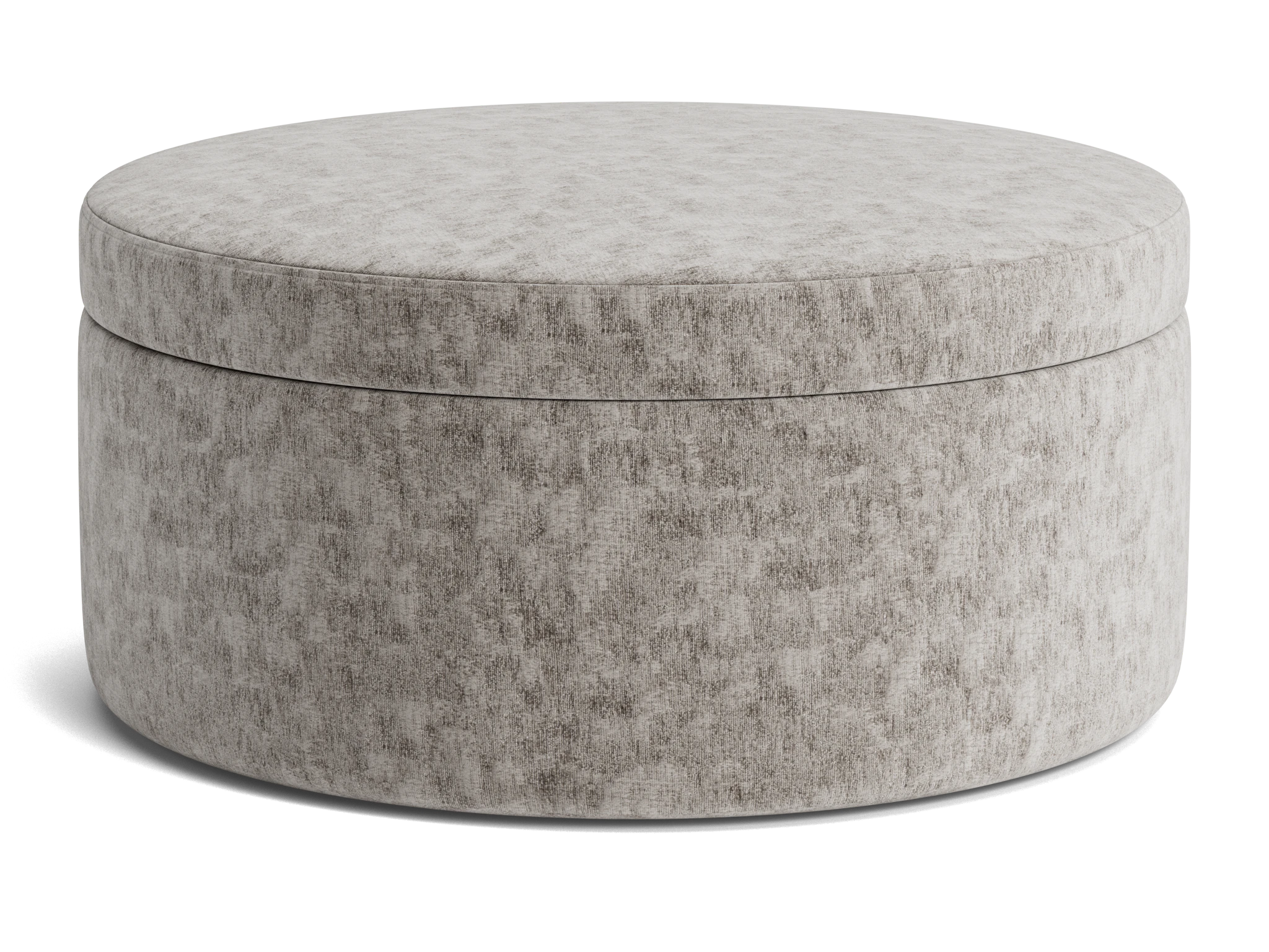 quinn large storage ottoman prime stone