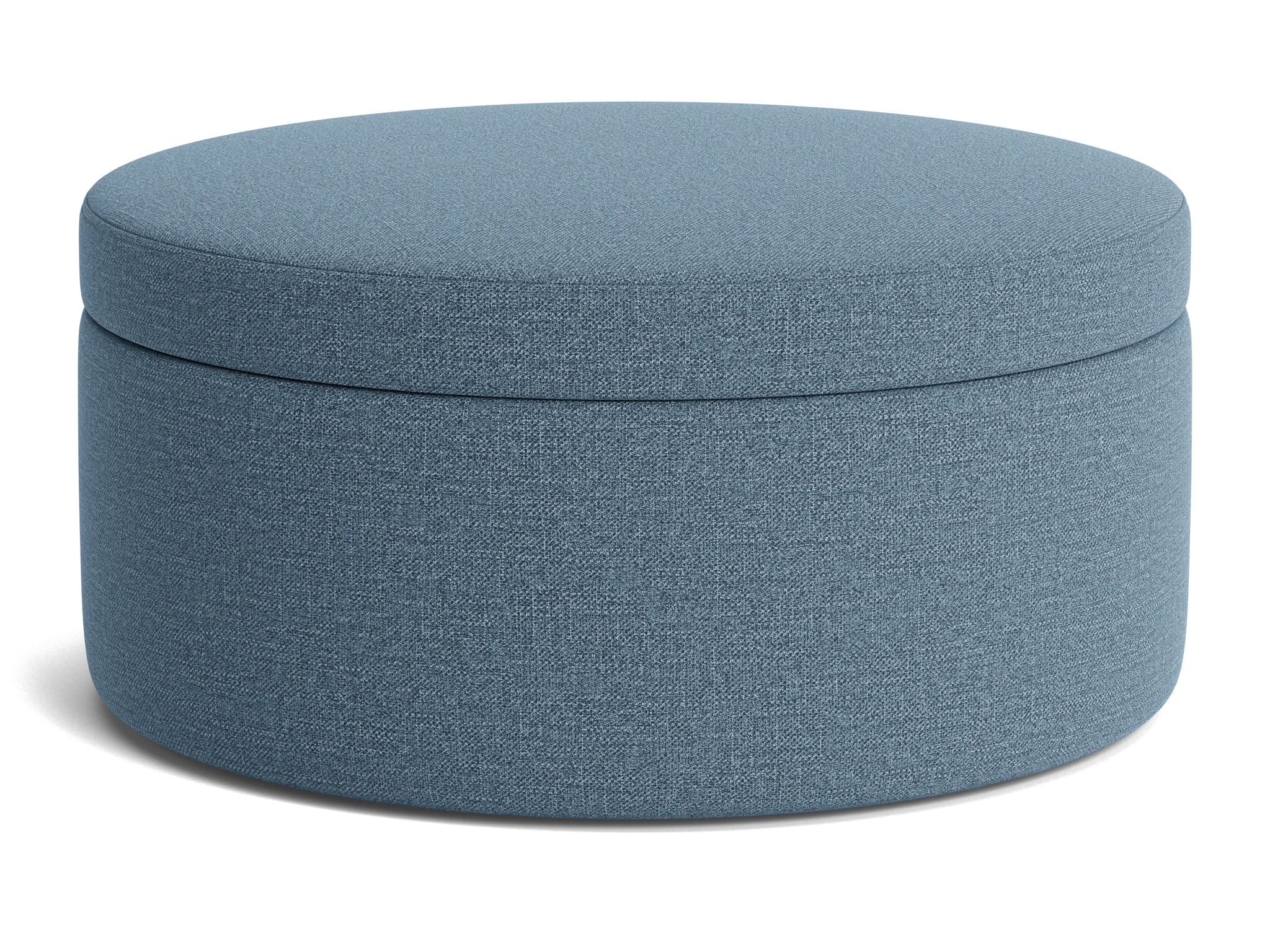 quinn large storage ottoman milo french blue