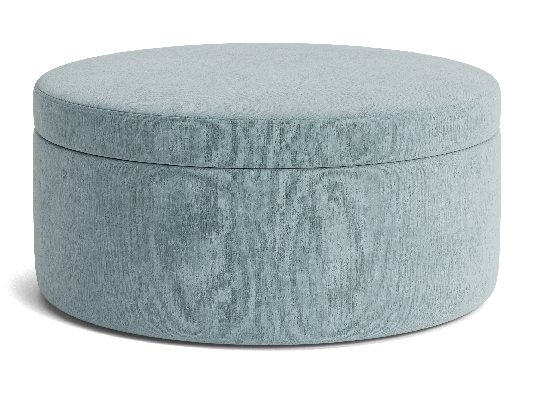 quinn large storage ottoman plush mist