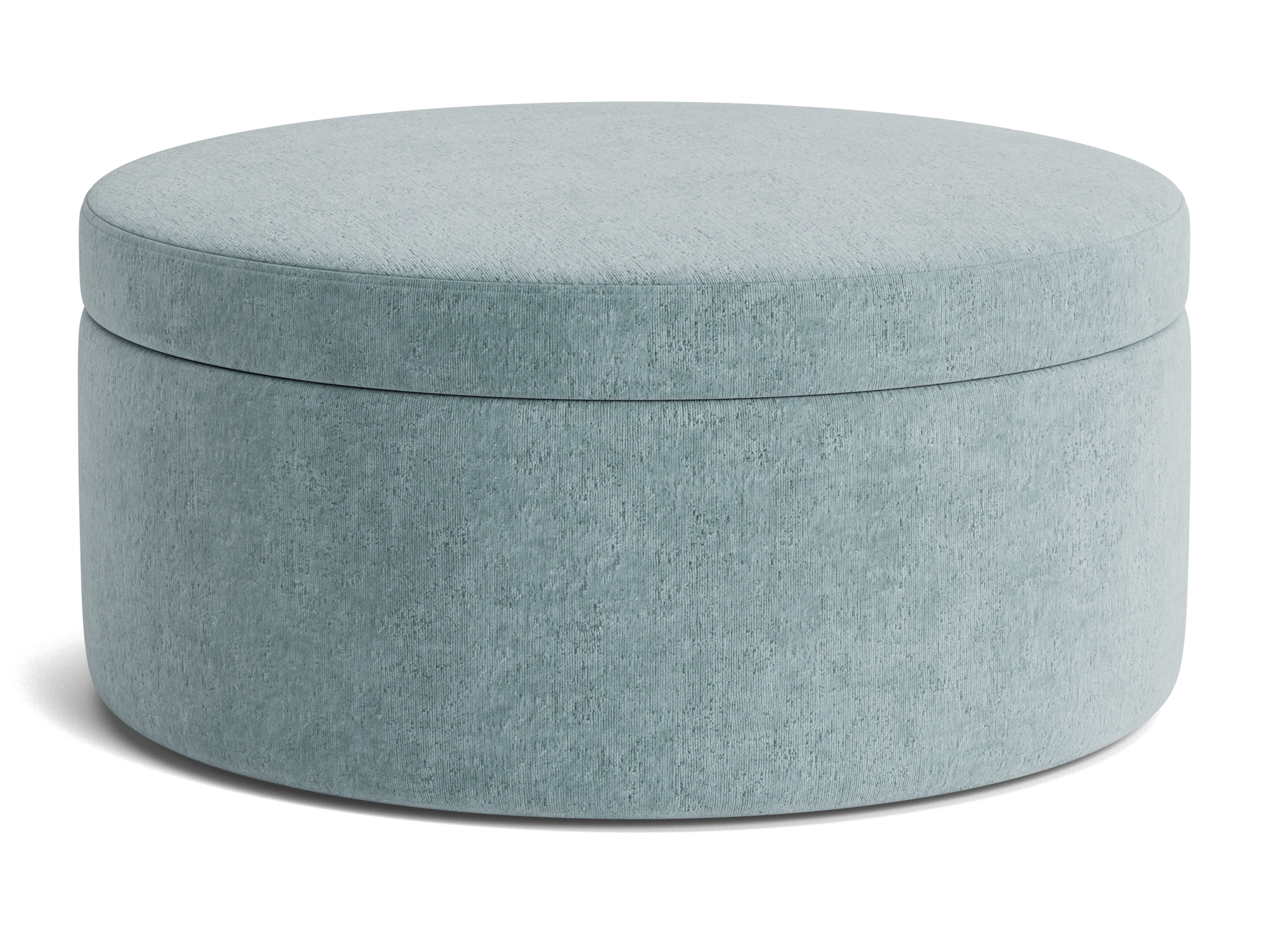 quinn large storage ottoman plush mist