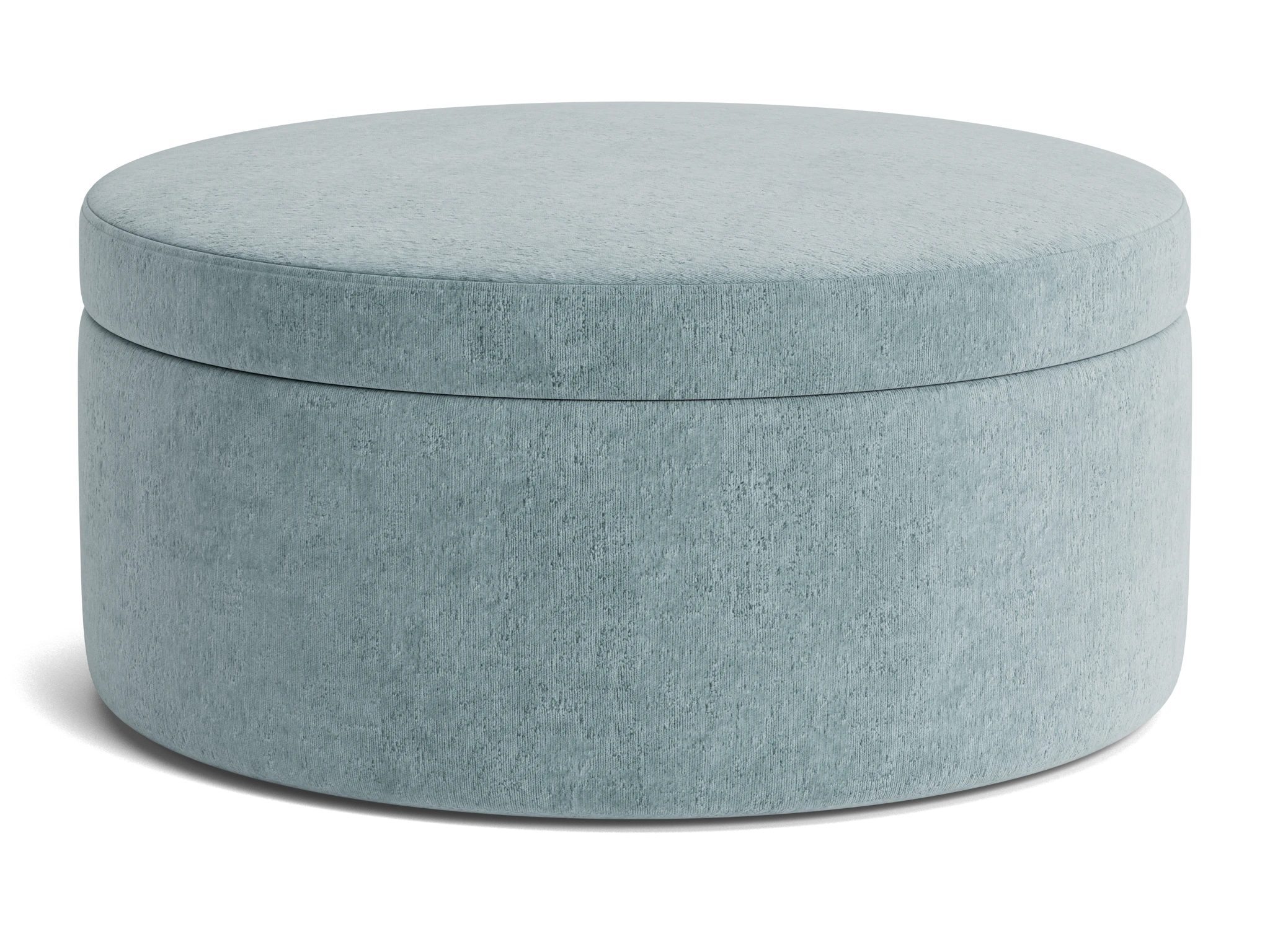 quinn large storage ottoman plush mist