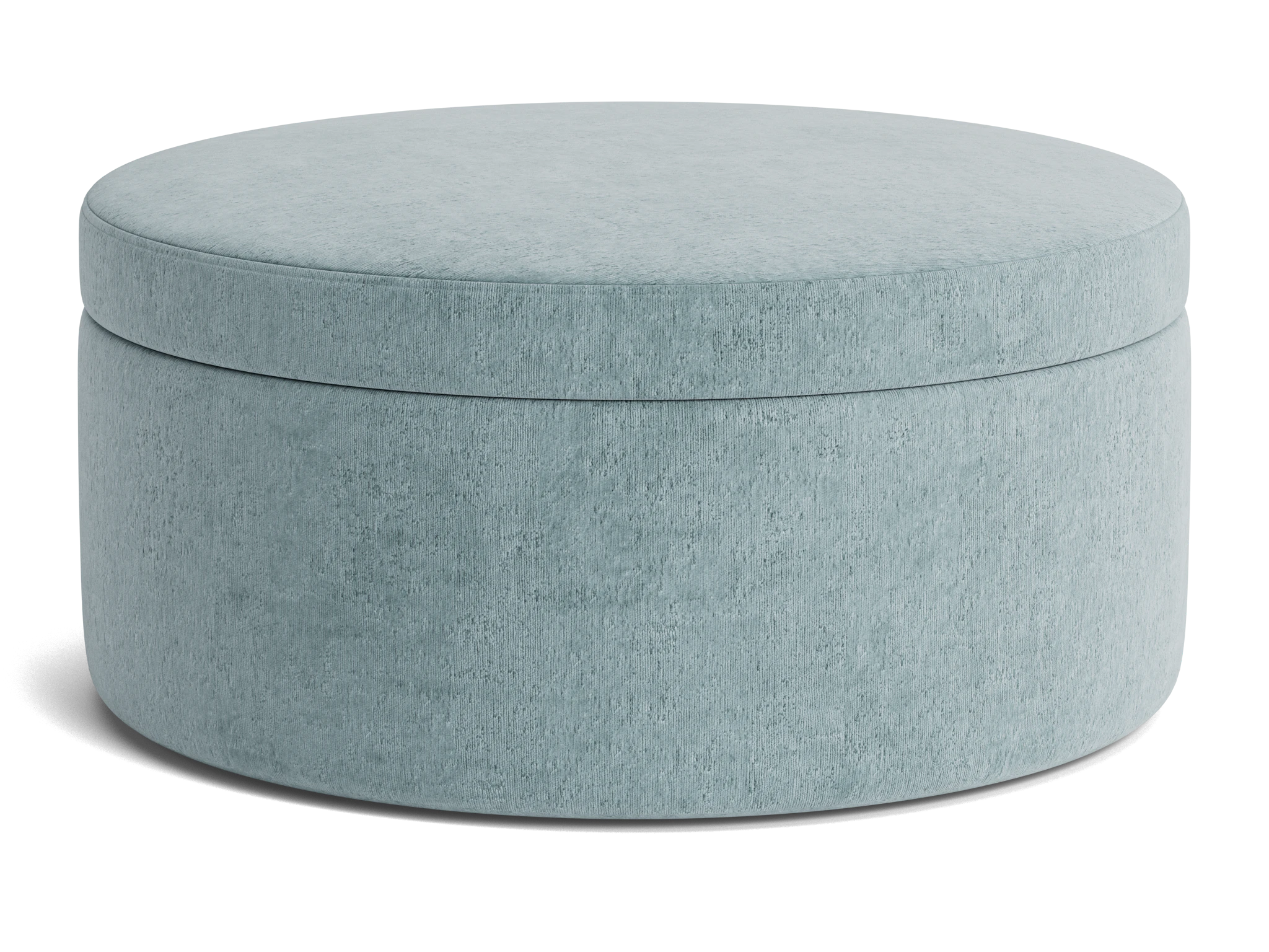 quinn large storage ottoman plush mist