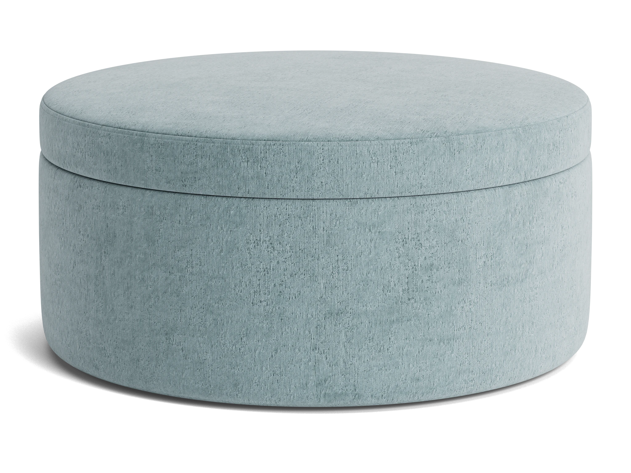 quinn large storage ottoman plush mist