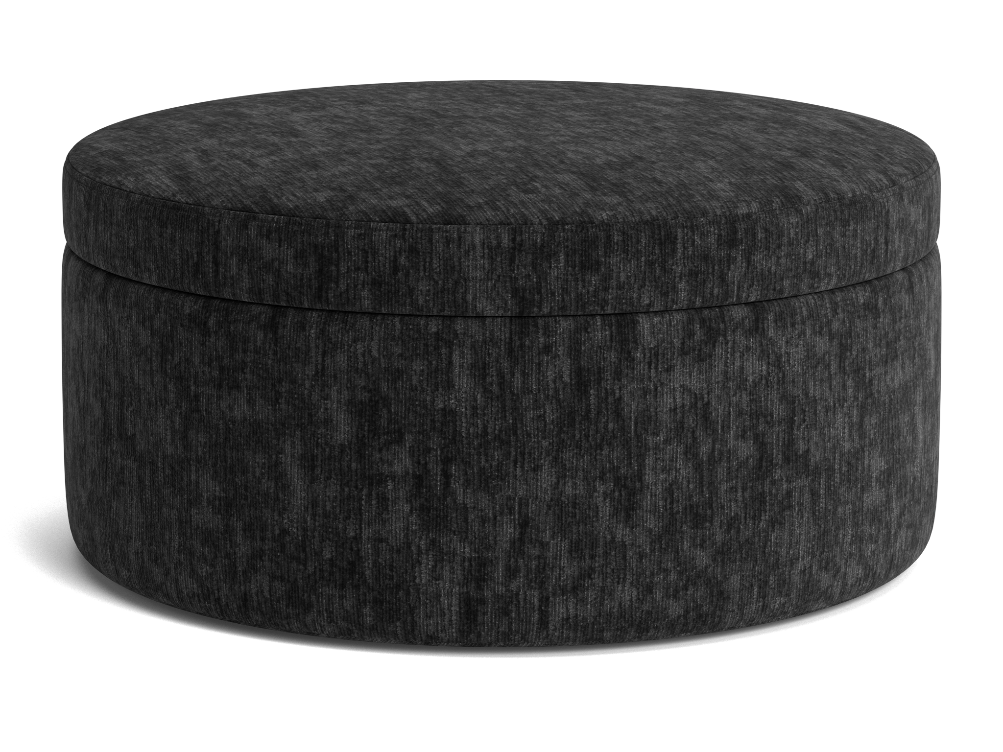 quinn large storage ottoman crave lava rock
