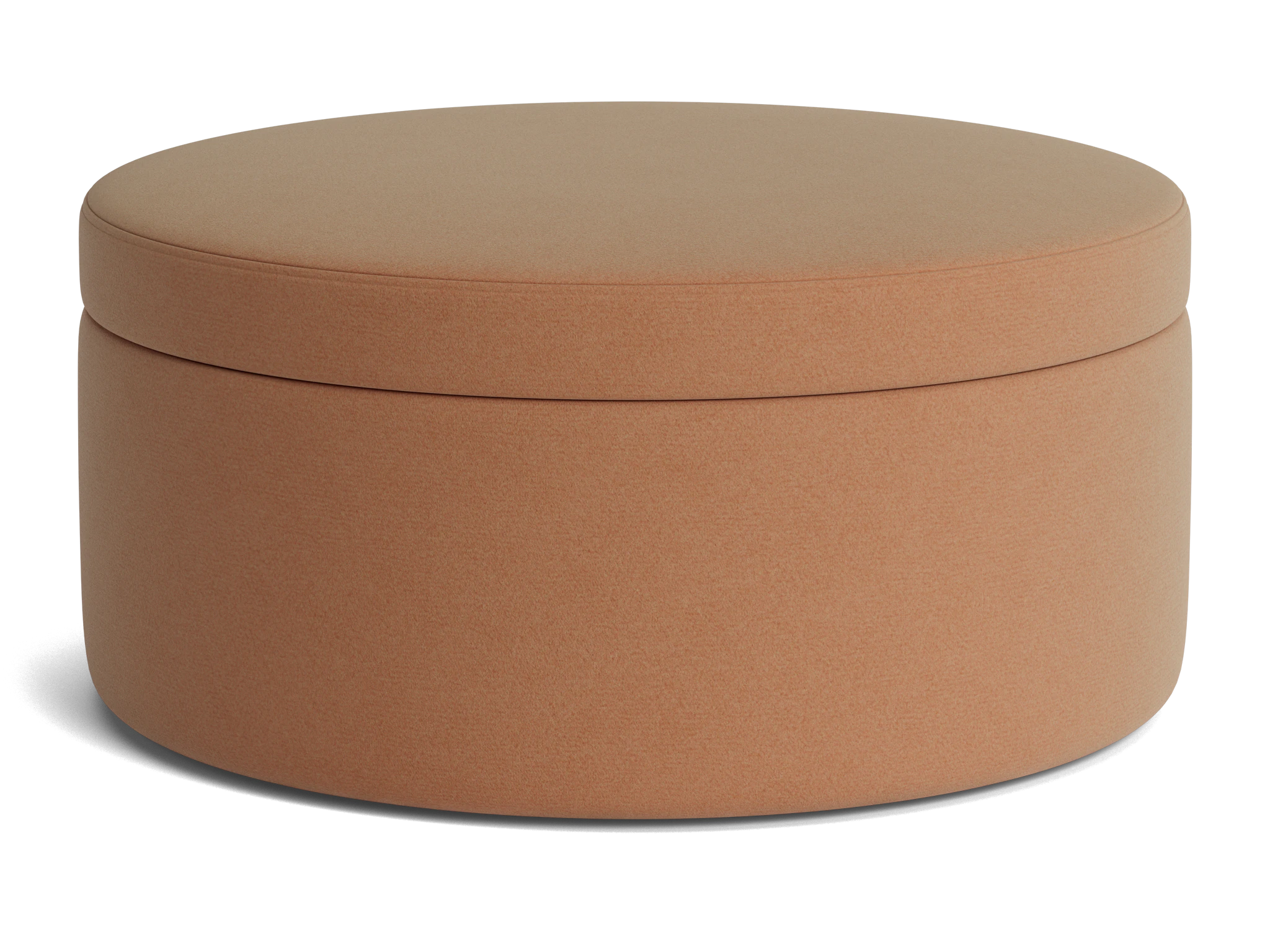 quinn large storage ottoman royale pantone mocha mousse