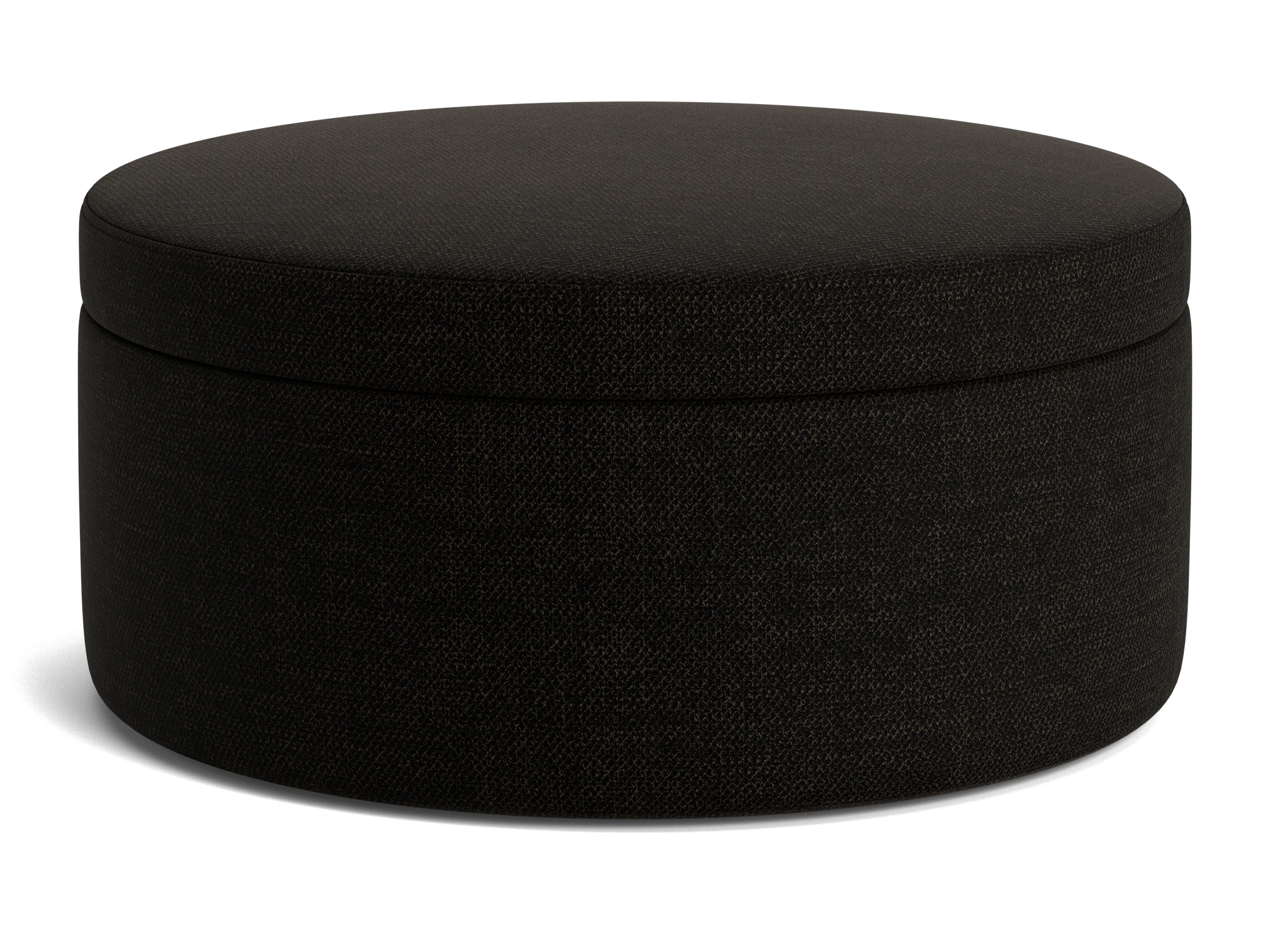 quinn large storage ottoman milo onyx