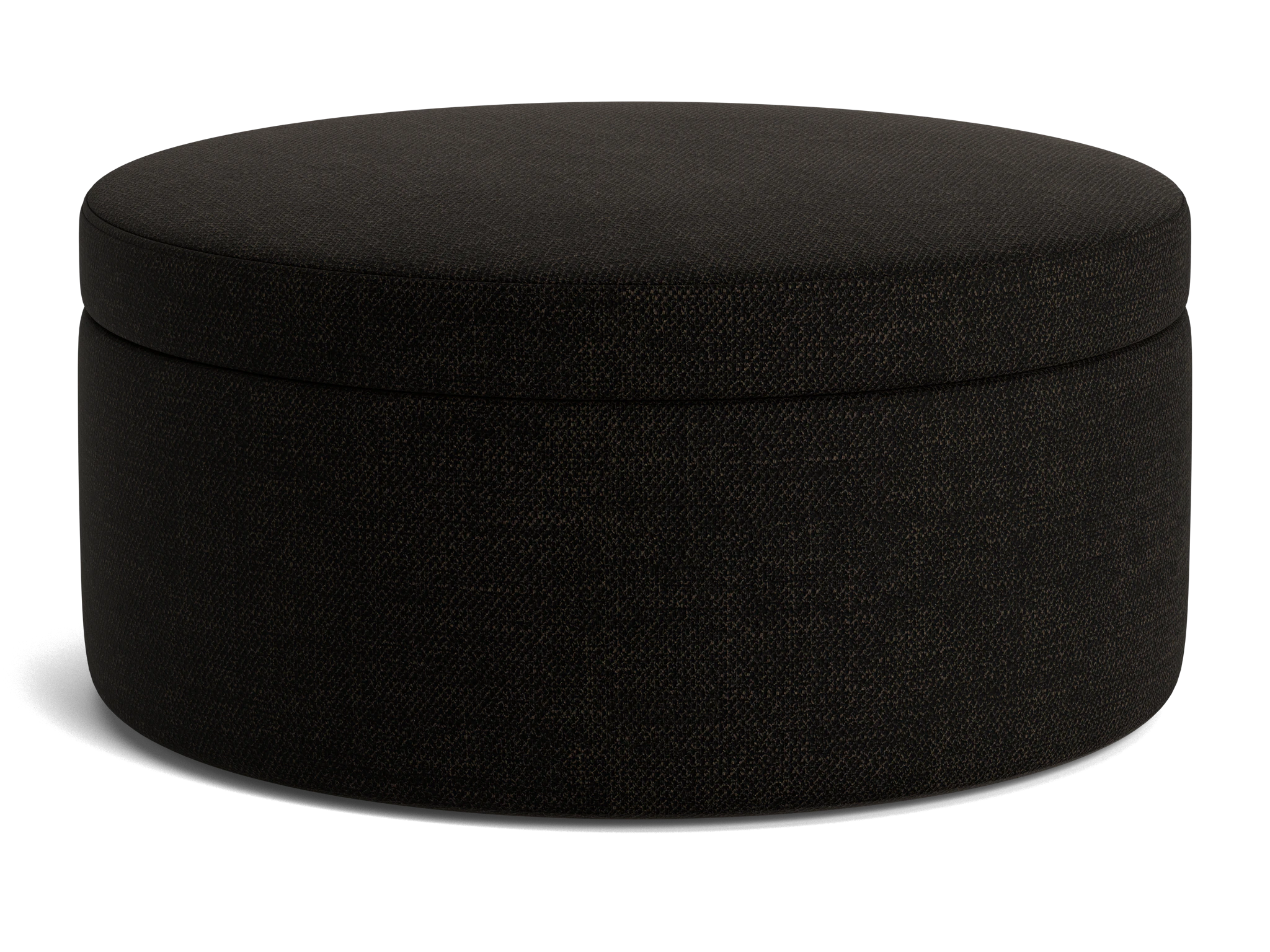 quinn large storage ottoman milo onyx