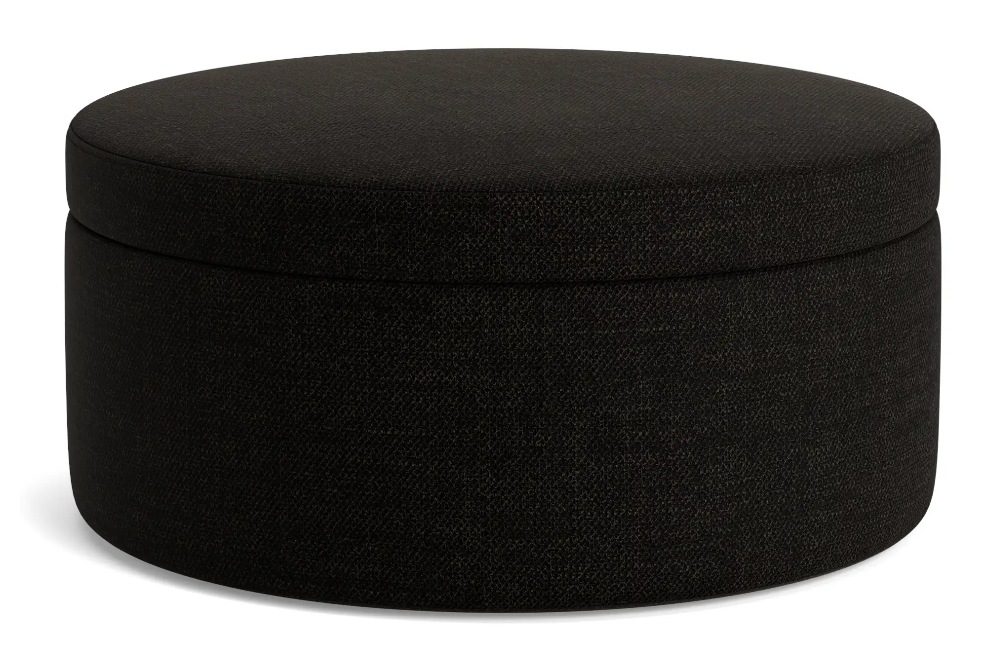quinn large storage ottoman milo onyx