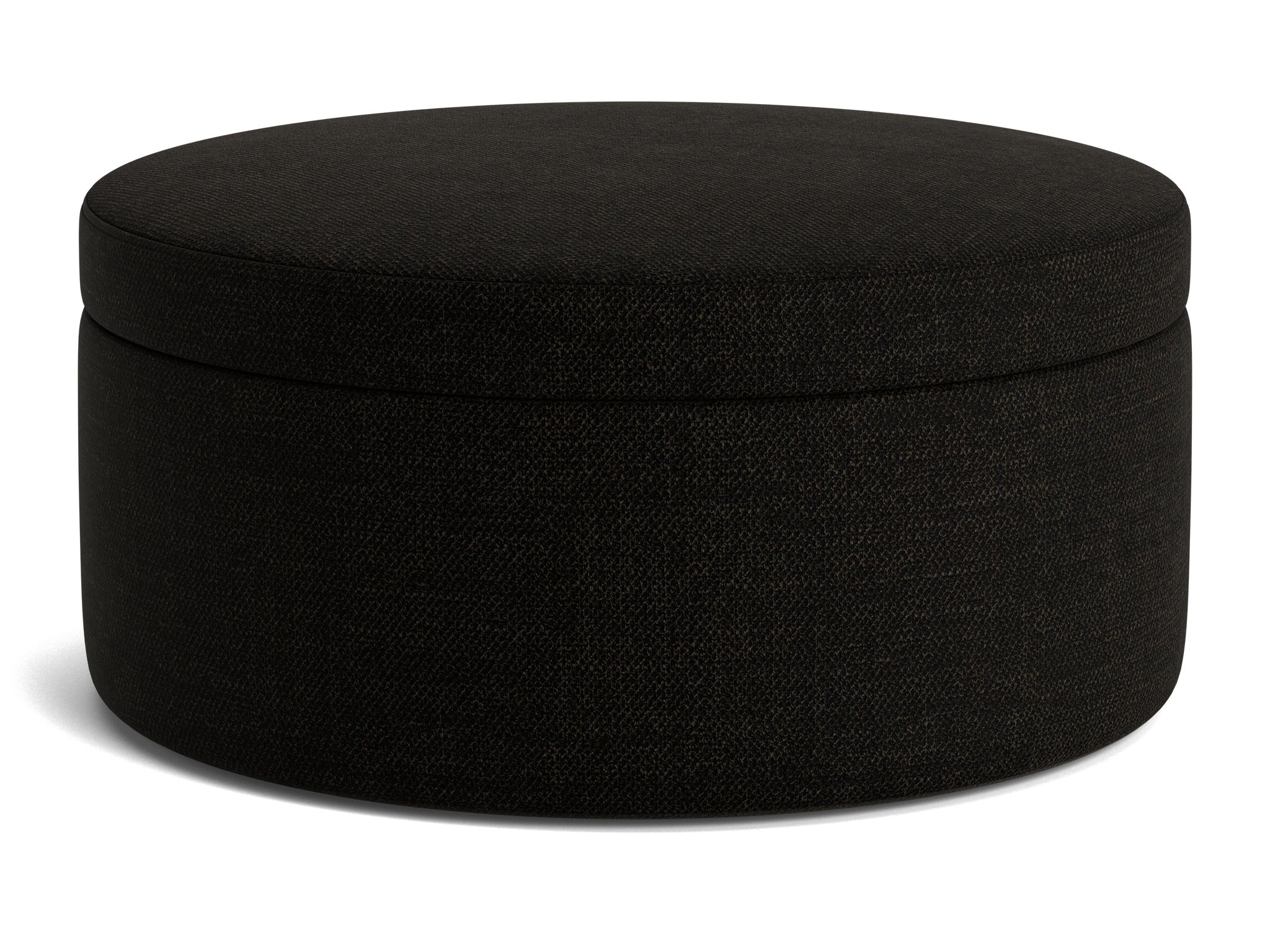 quinn large storage ottoman milo onyx