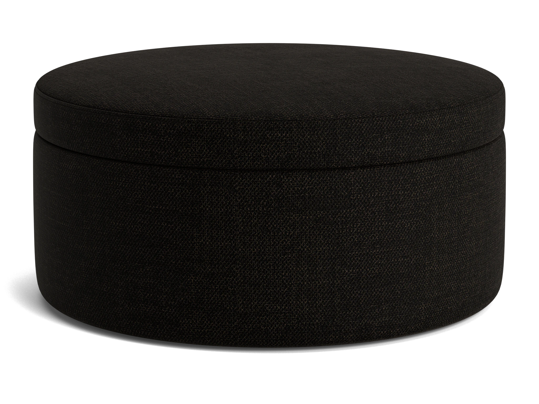 quinn large storage ottoman milo onyx