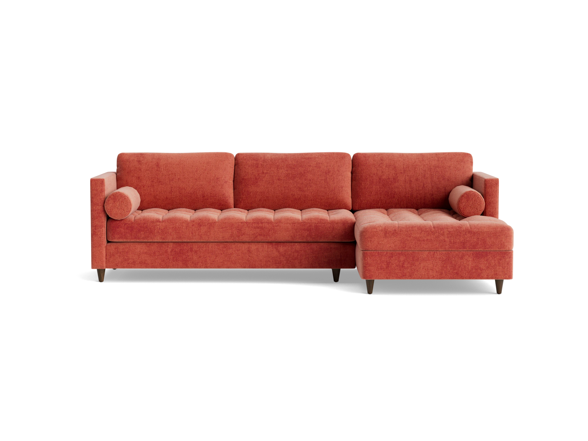 briar sleeper storage sectional plush terra rose