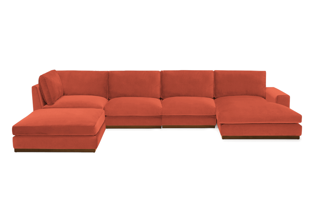 holt grand sectional key largo coral