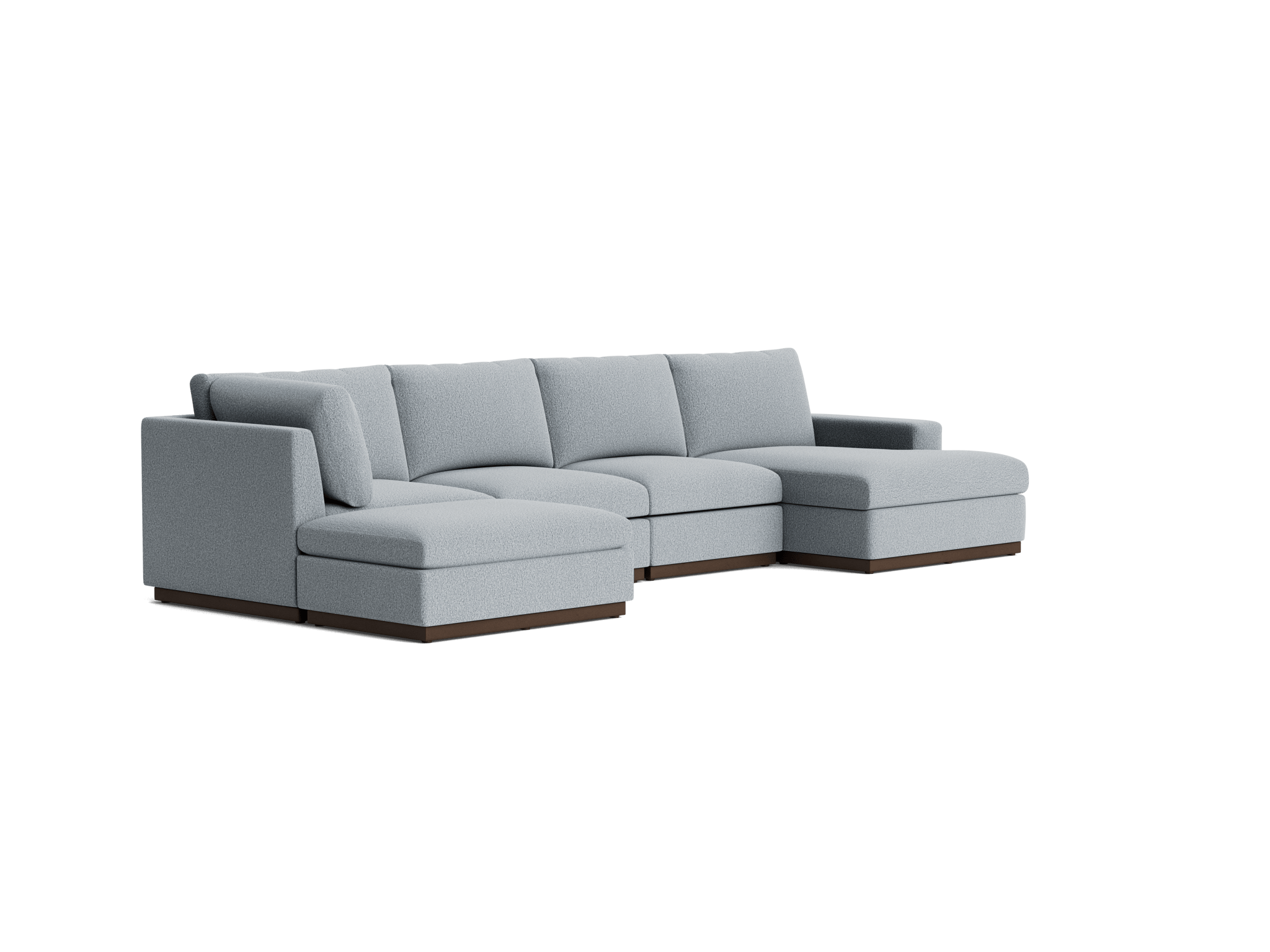 holt grand sectional synergy pewter