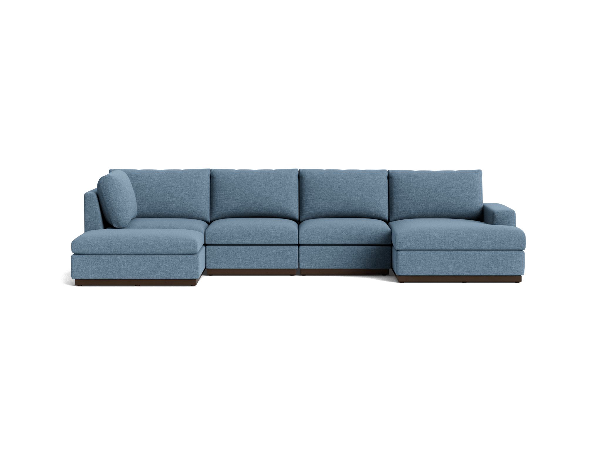 holt grand sectional milo french blue