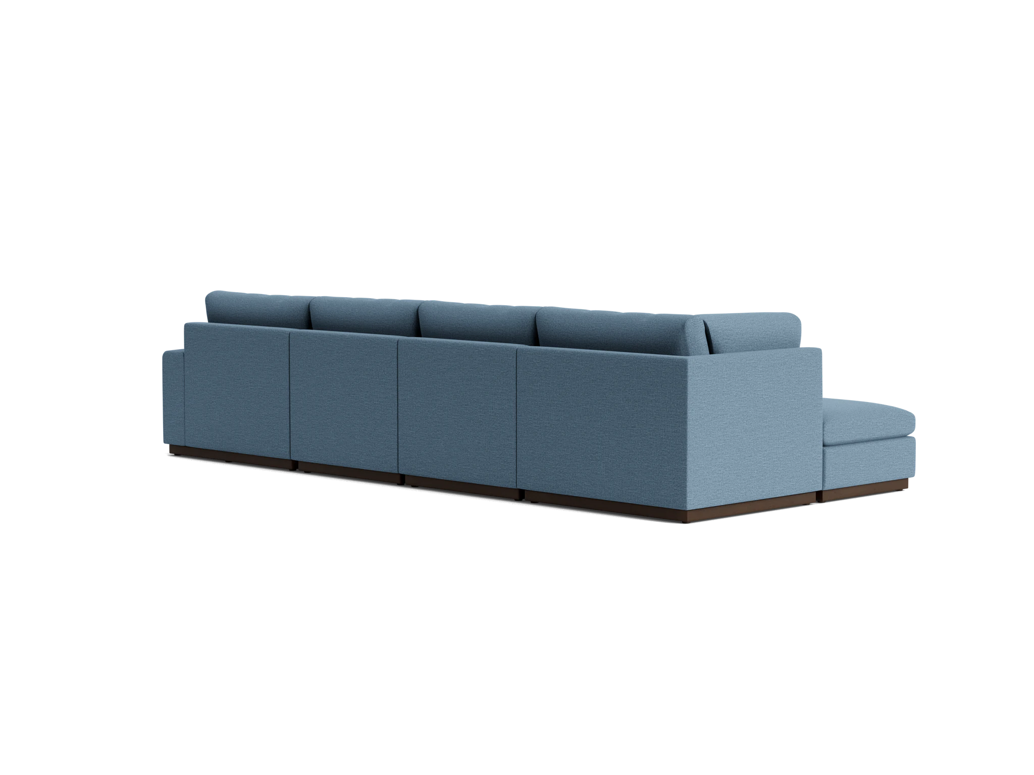 holt grand sectional milo french blue