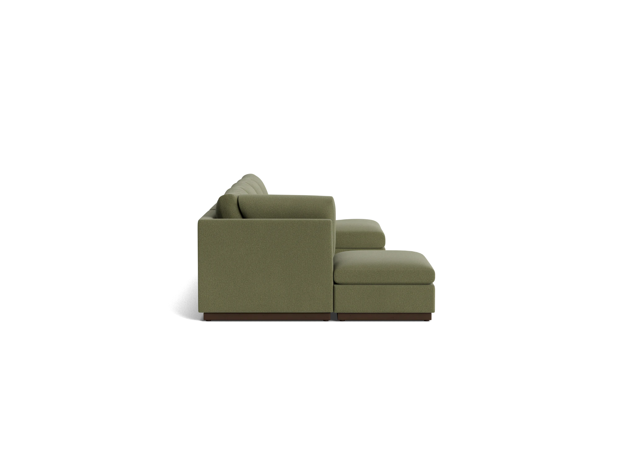 holt grand sectional faithful olive