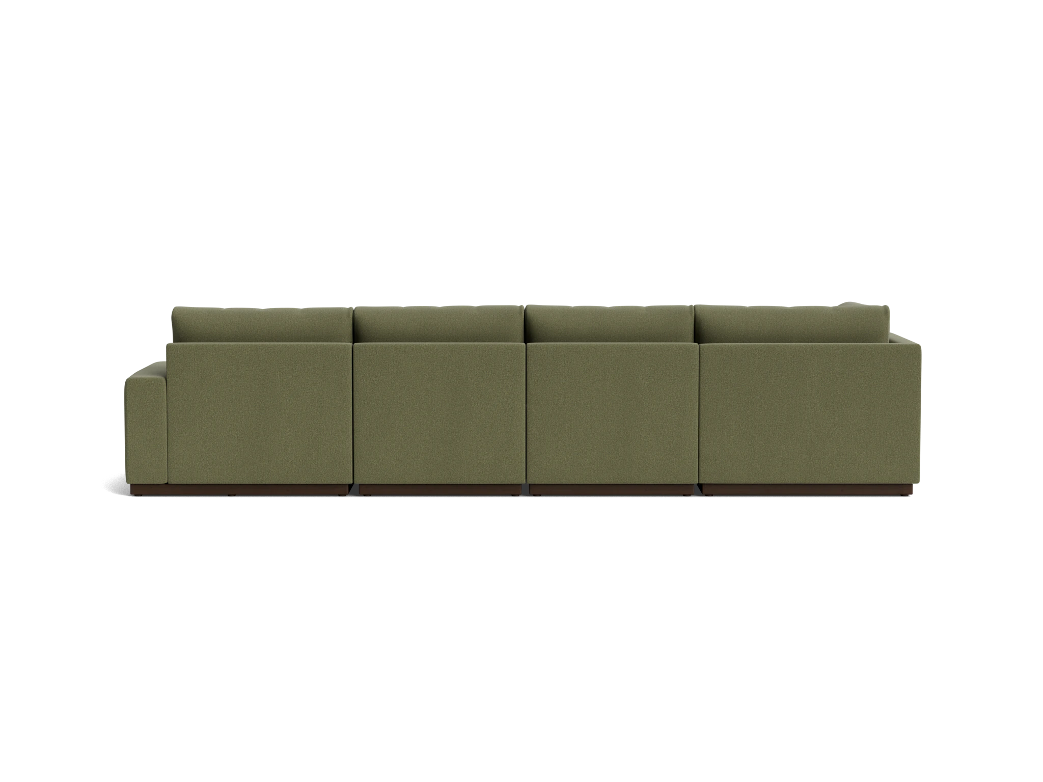 holt grand sectional faithful olive