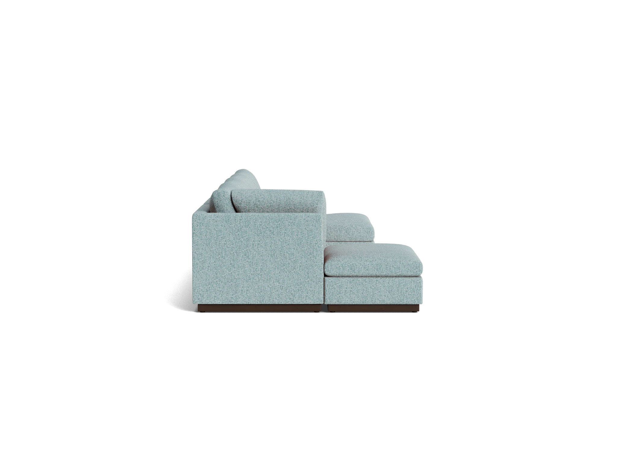 holt grand sectional bungalow slate