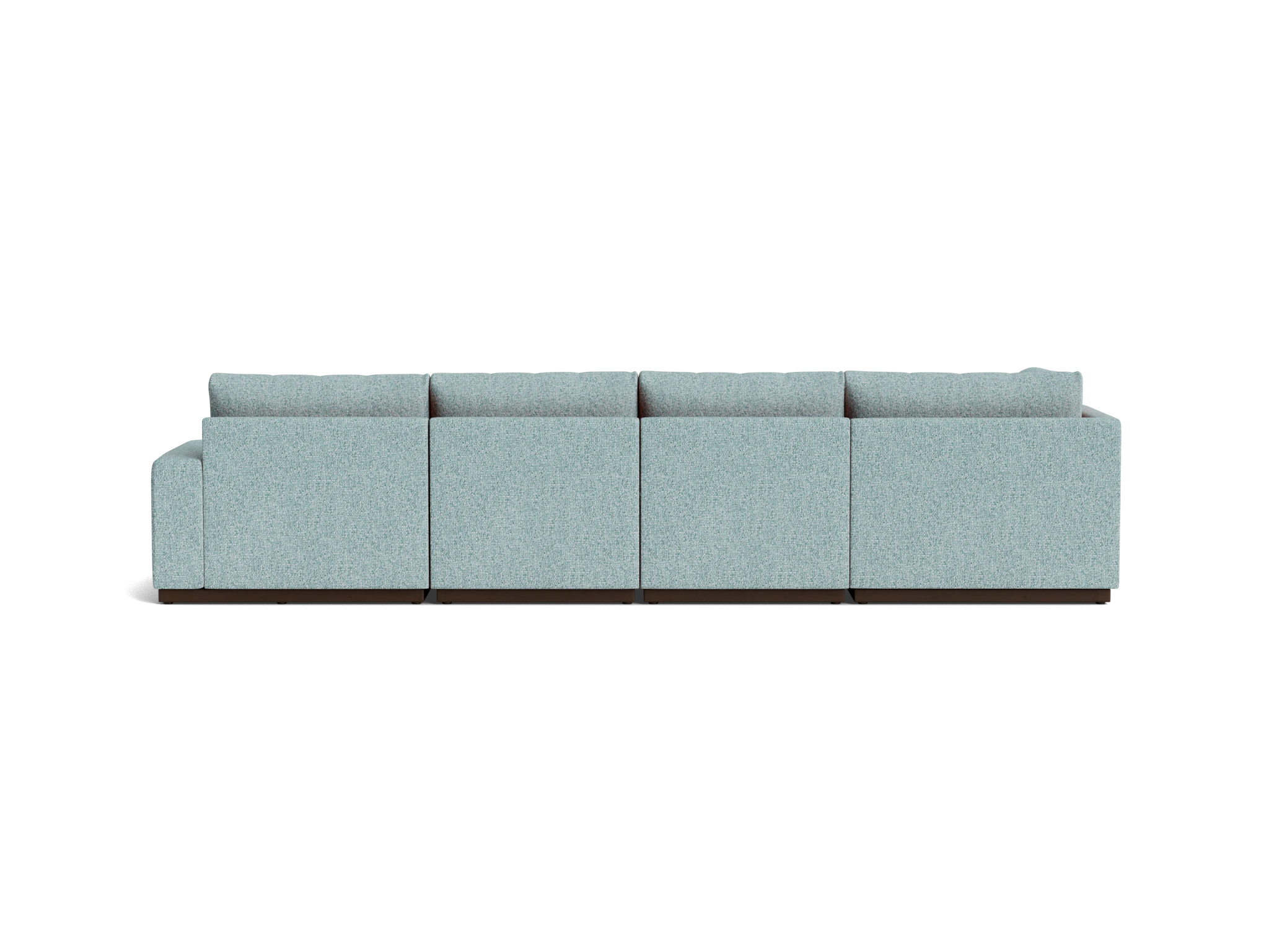 holt grand sectional bungalow slate