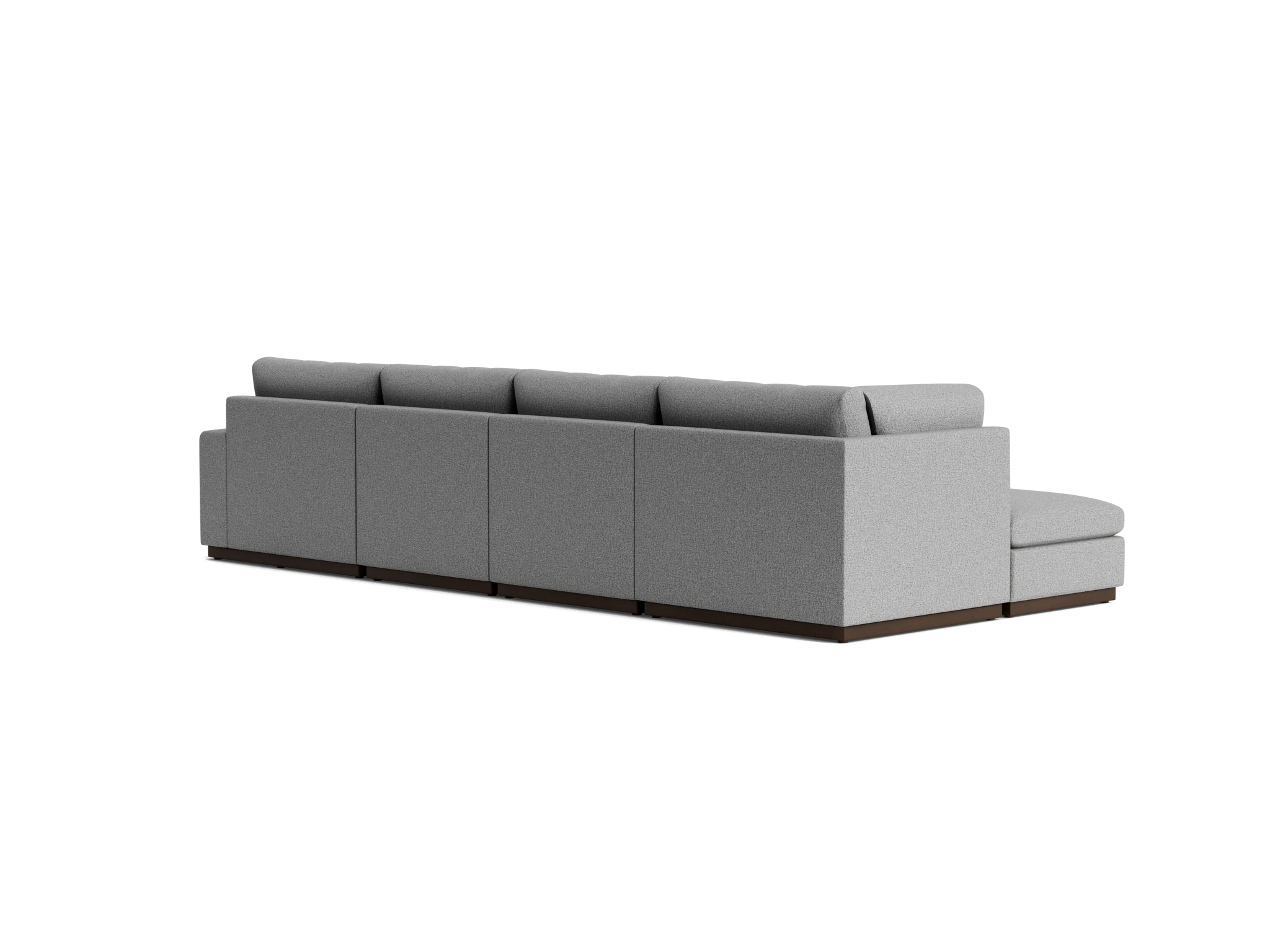 holt grand sectional taylor felt gray