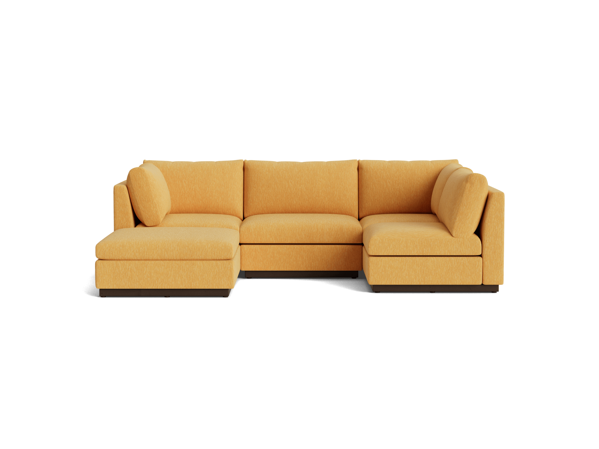 holt armless sofa sectional %285 piece%29 bentley daisey