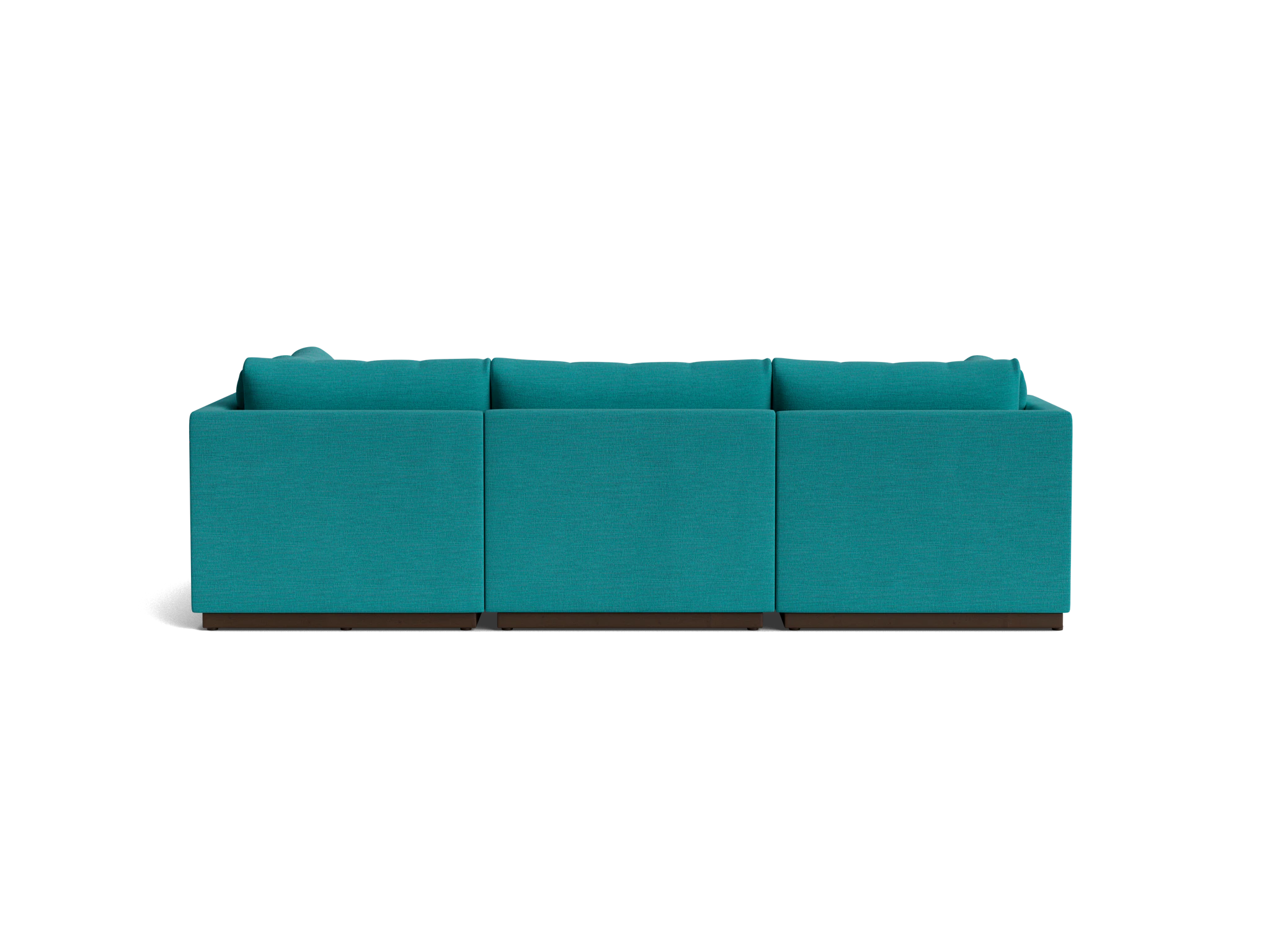 holt armless sofa sectional %285 piece%29 lucky turquoise